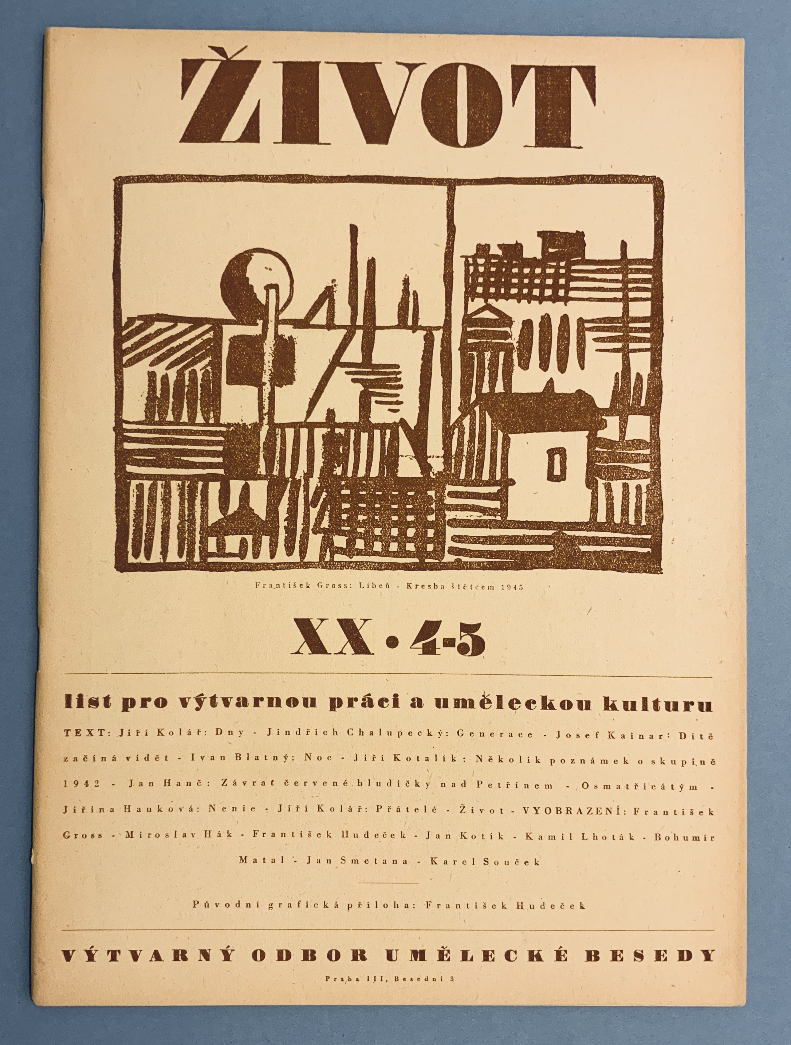 Časopis Život , ročník XX. č. 4 - 5