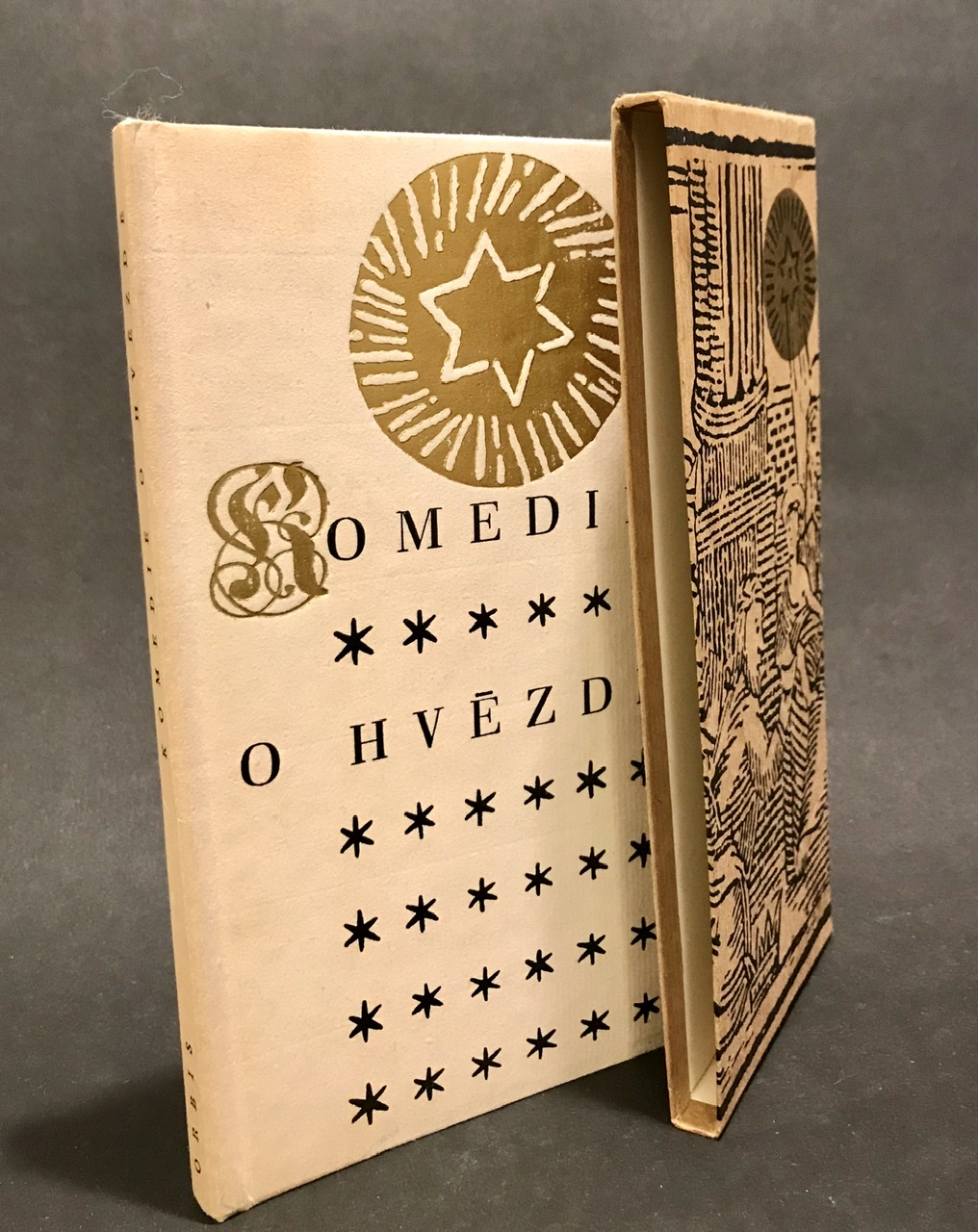 Komedie o hvězdě. Vypodobnění s osobami narození Krista Pána