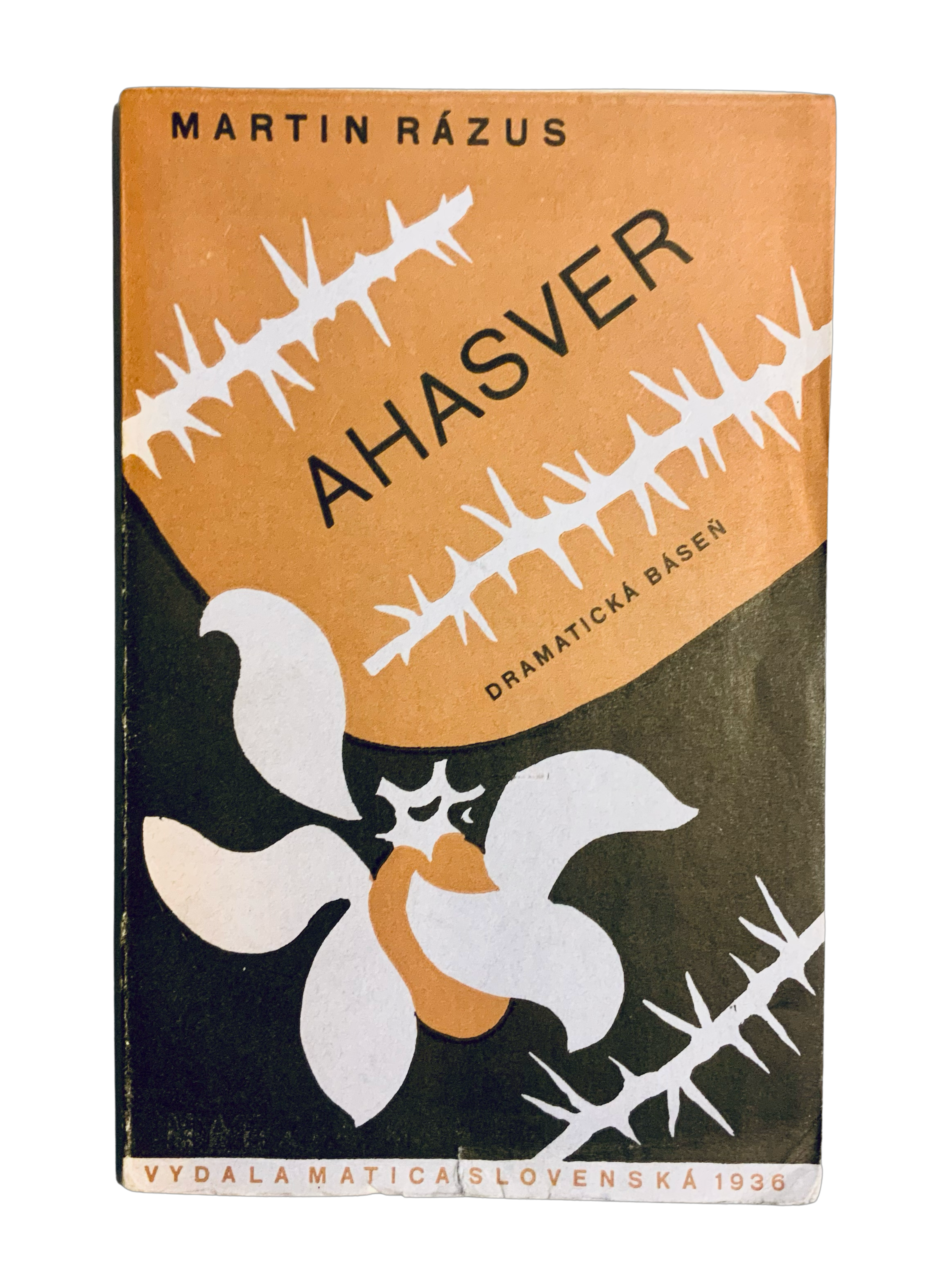 Ahasver. Dramatická báseň - obálka Ľuda Fulla