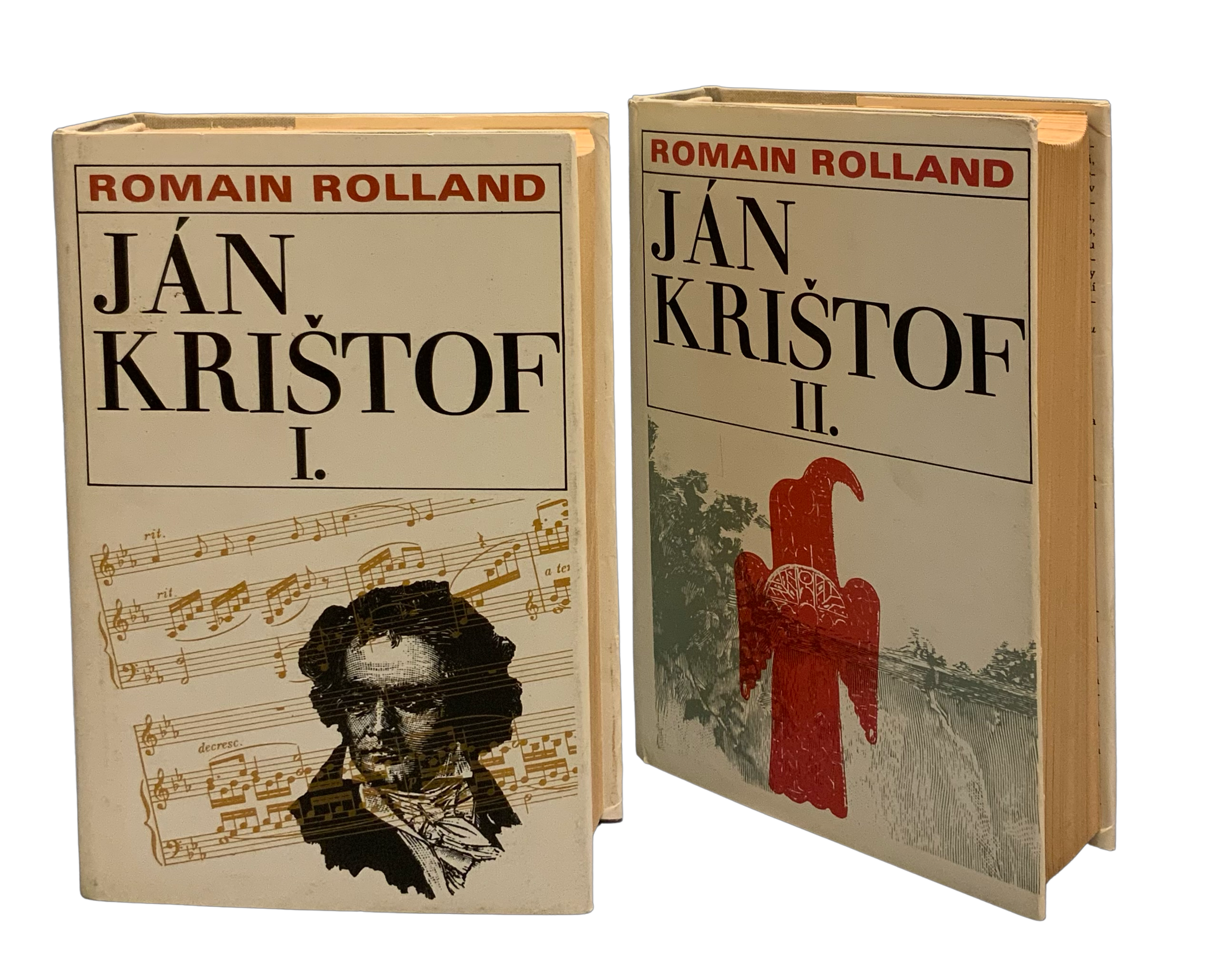 Ján Krištof. Psychologický román o hudobníkovi, samotárovi. I.-II. zv. (komplet)