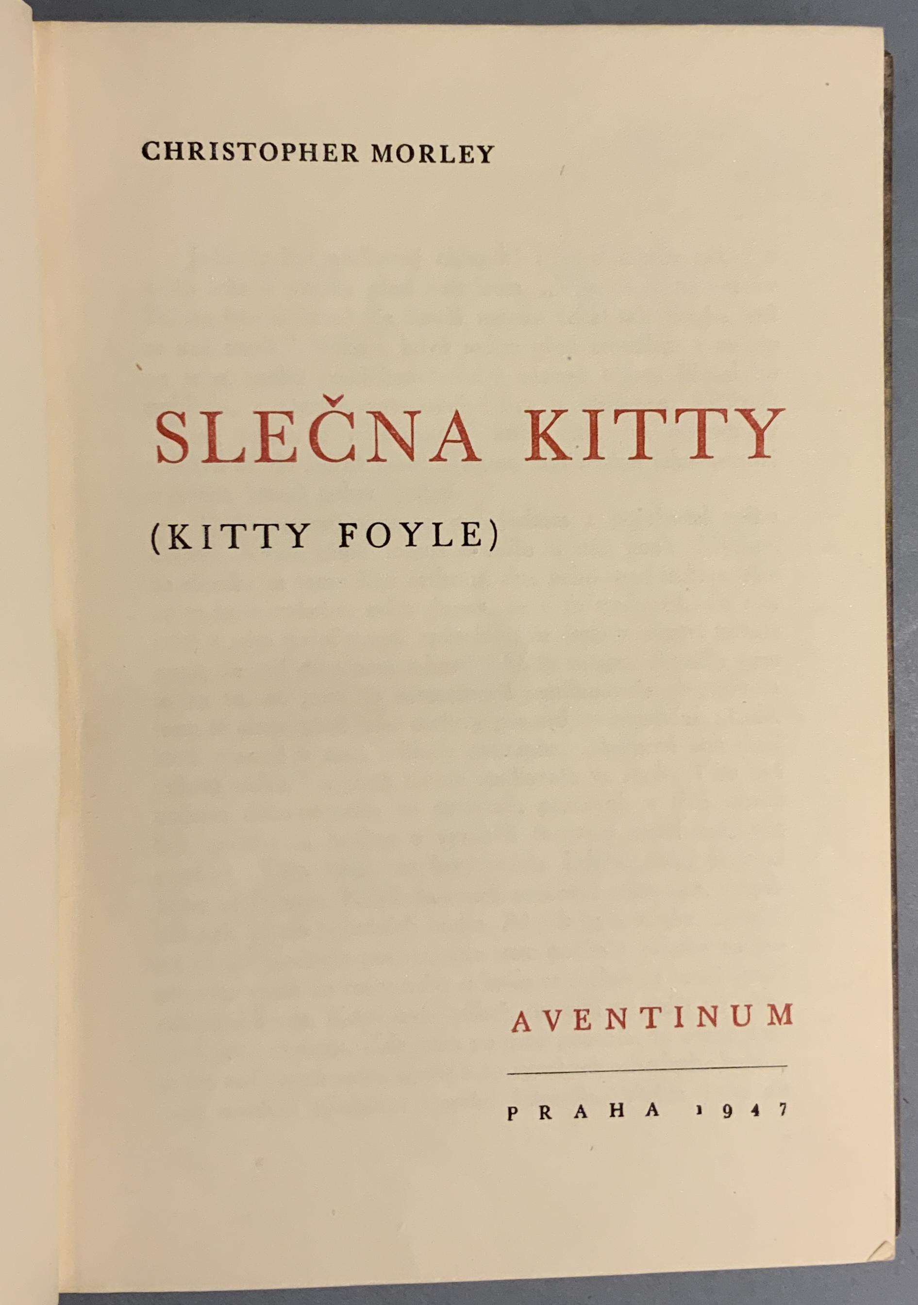 Slečna Kitty