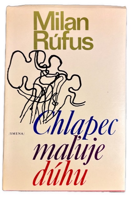 Chlapec maľuje dúhu