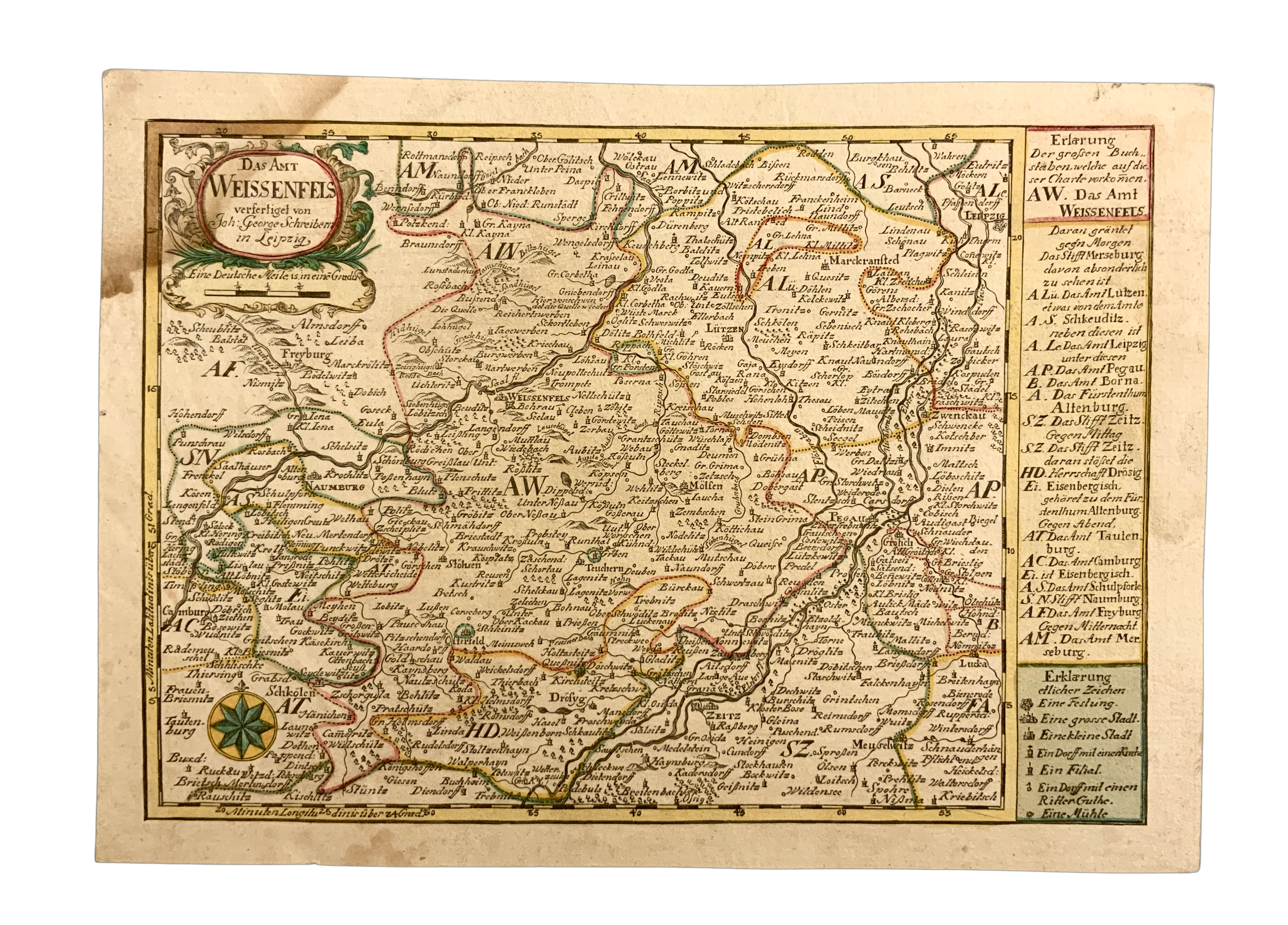 WEISSENFELS - Das Amt Weissenfels