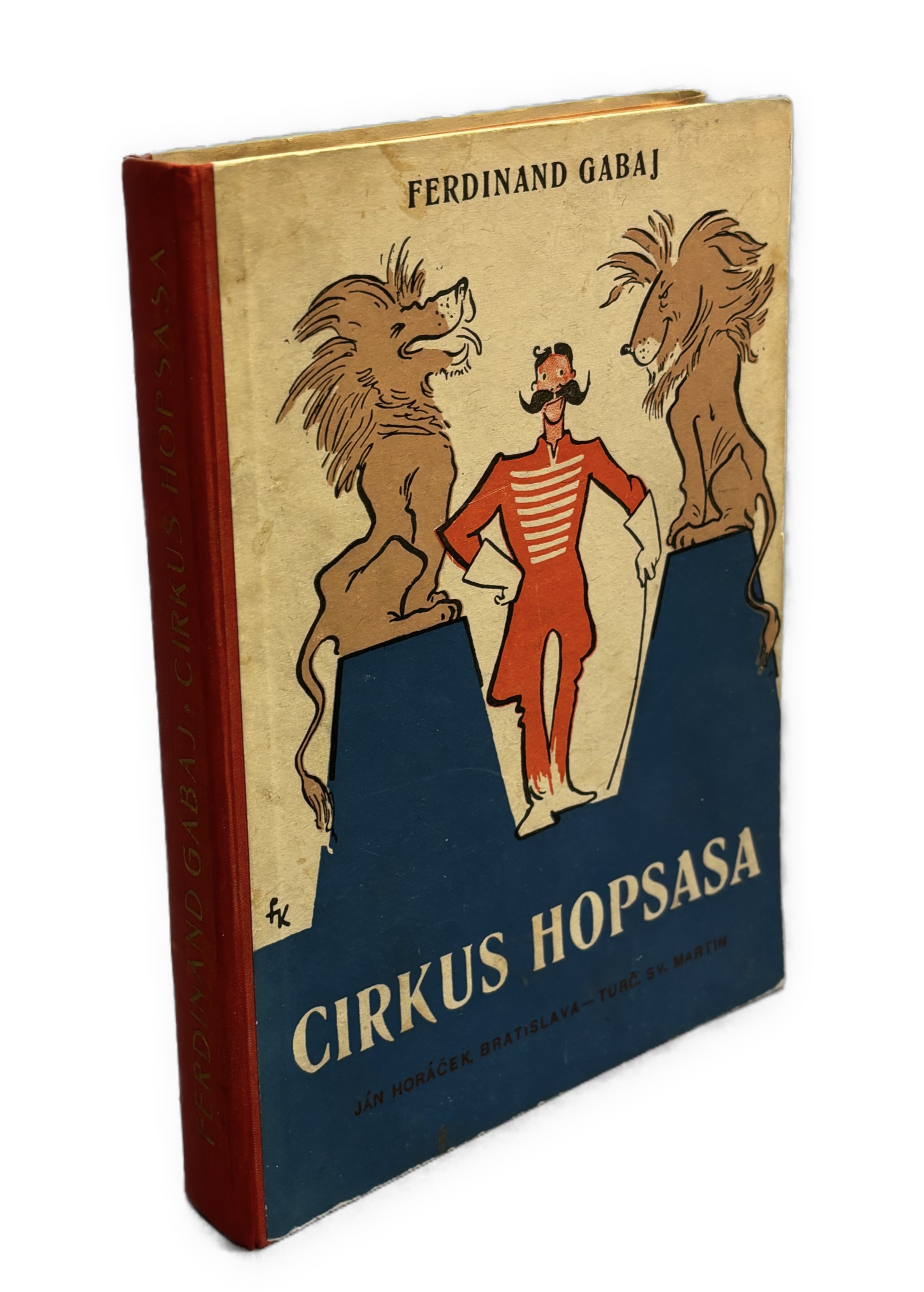 Cirkus Hopsasa + podpis autora 