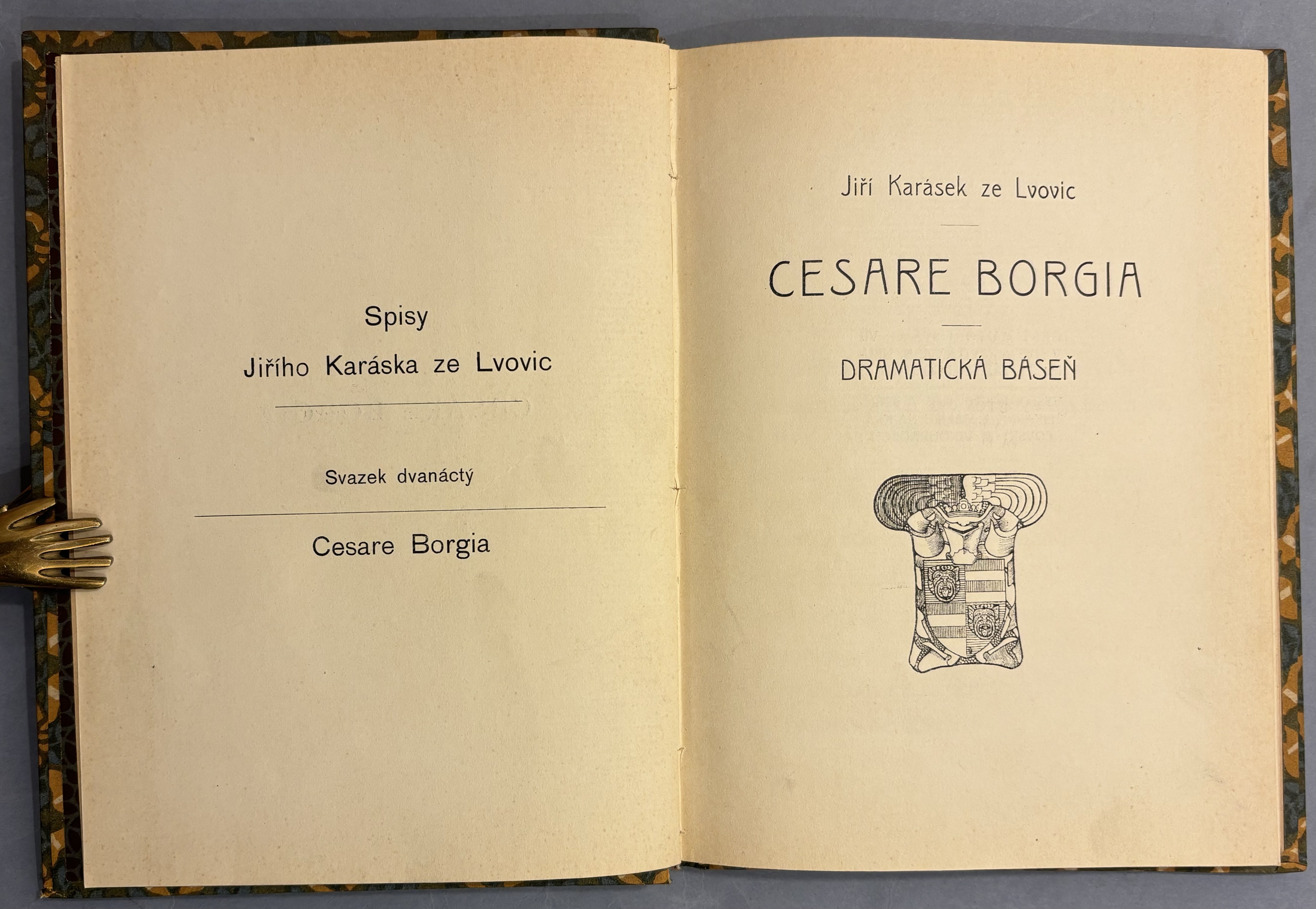 Cesare Borgia. Dramatická báseň