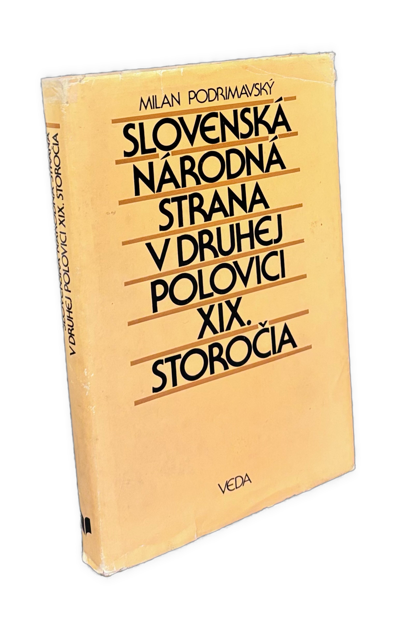 Slovenská národná strana v druhej polovici XIX. stročia - PODPIS AUTORA