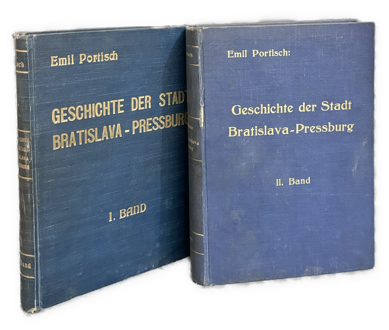 BRATISLAVA - Geschichte der Stadt Pressburg -  Bratislava I.-II. Bd. (komplett)