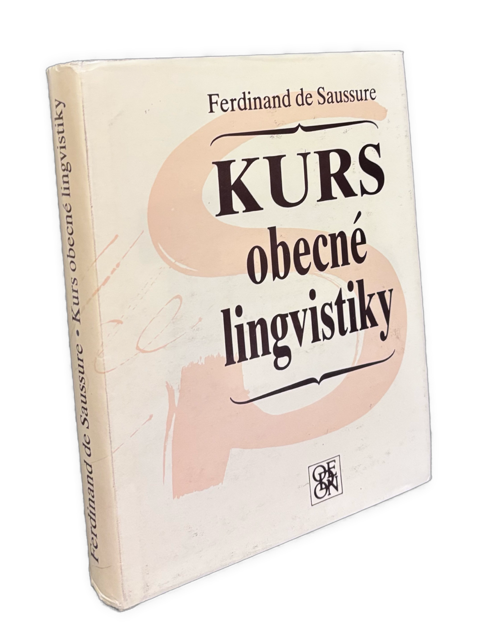 Kurs obecné lingvistiky - 1. VYDANIE