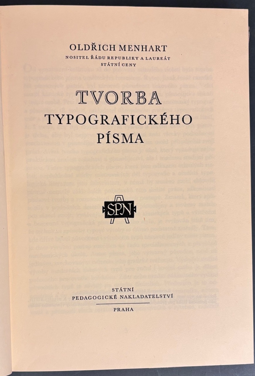 Tvorba typografického písma