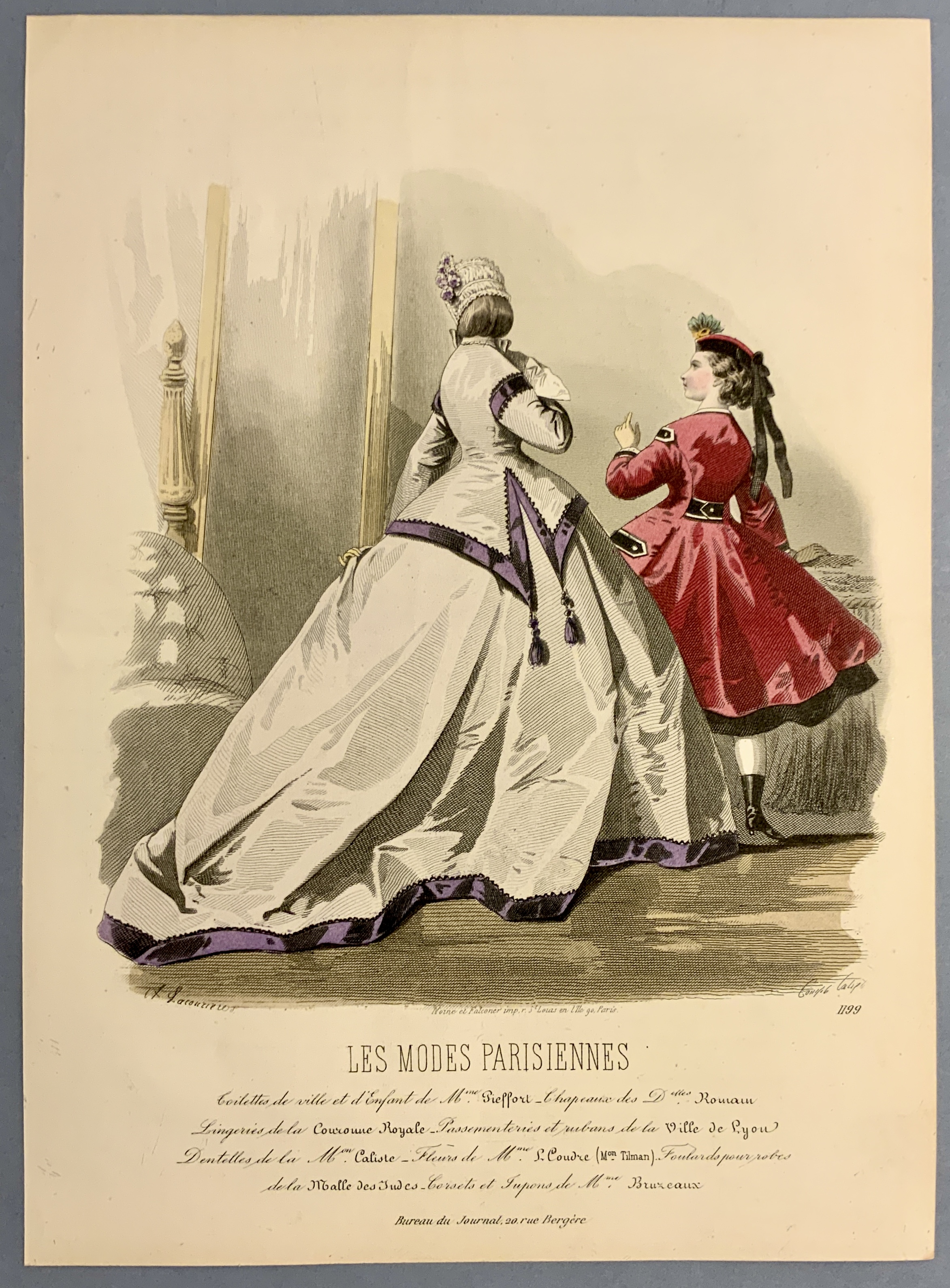 Les moder parisiennes, Journal de la bonne compagnie