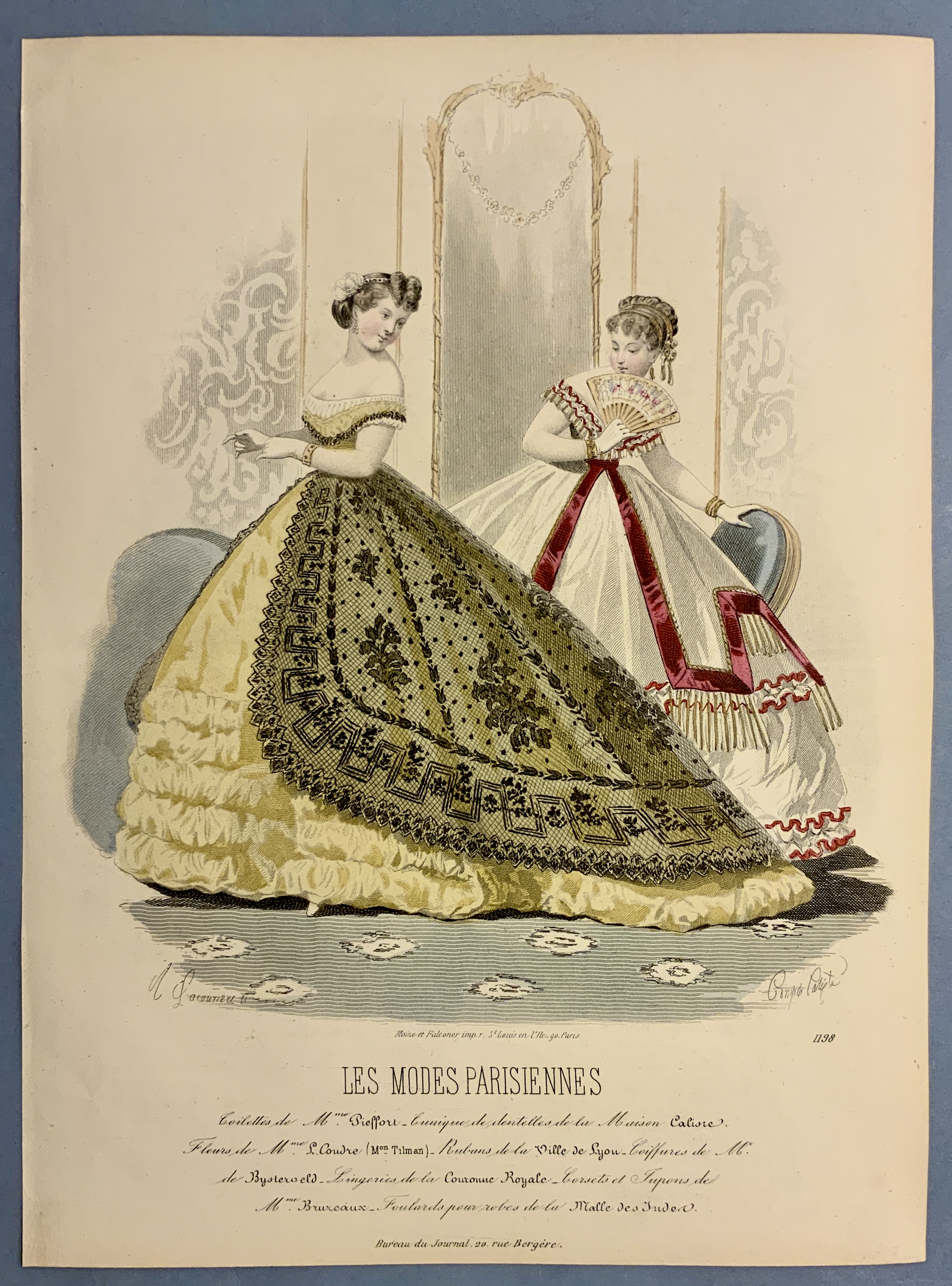 Les modes parisiennes, Journal de la bonne compagnie