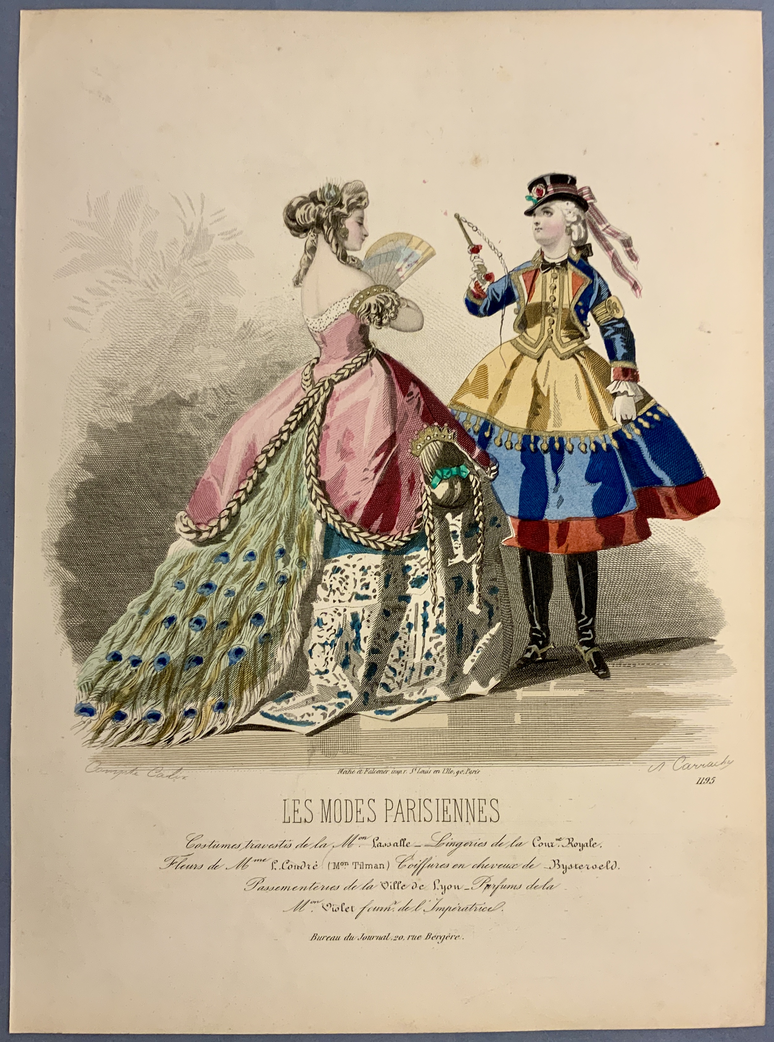 Les modes parisiennes, Journal de la bonne compagnie