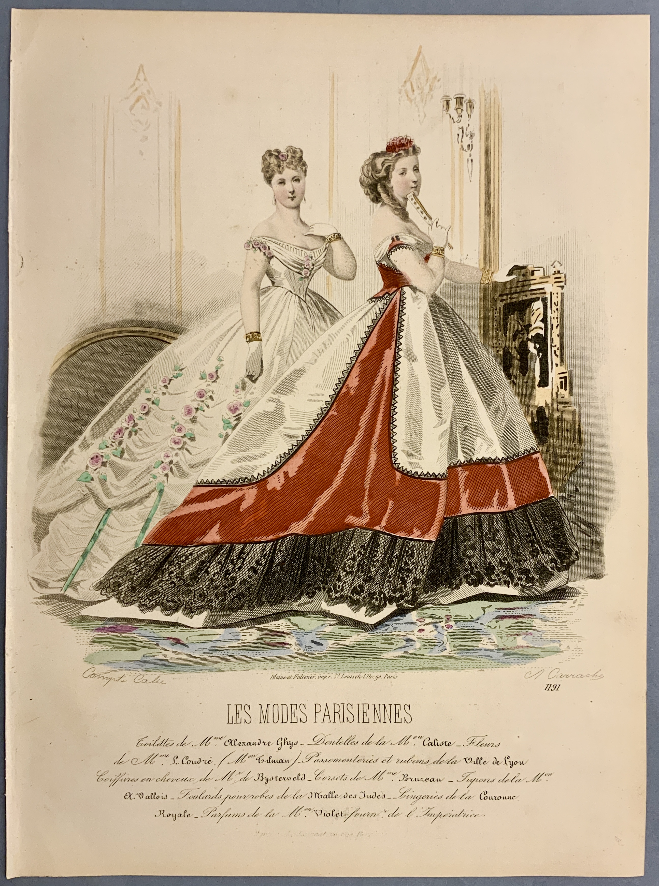 Les modes parisiennes, Journal de la bonne compagnie