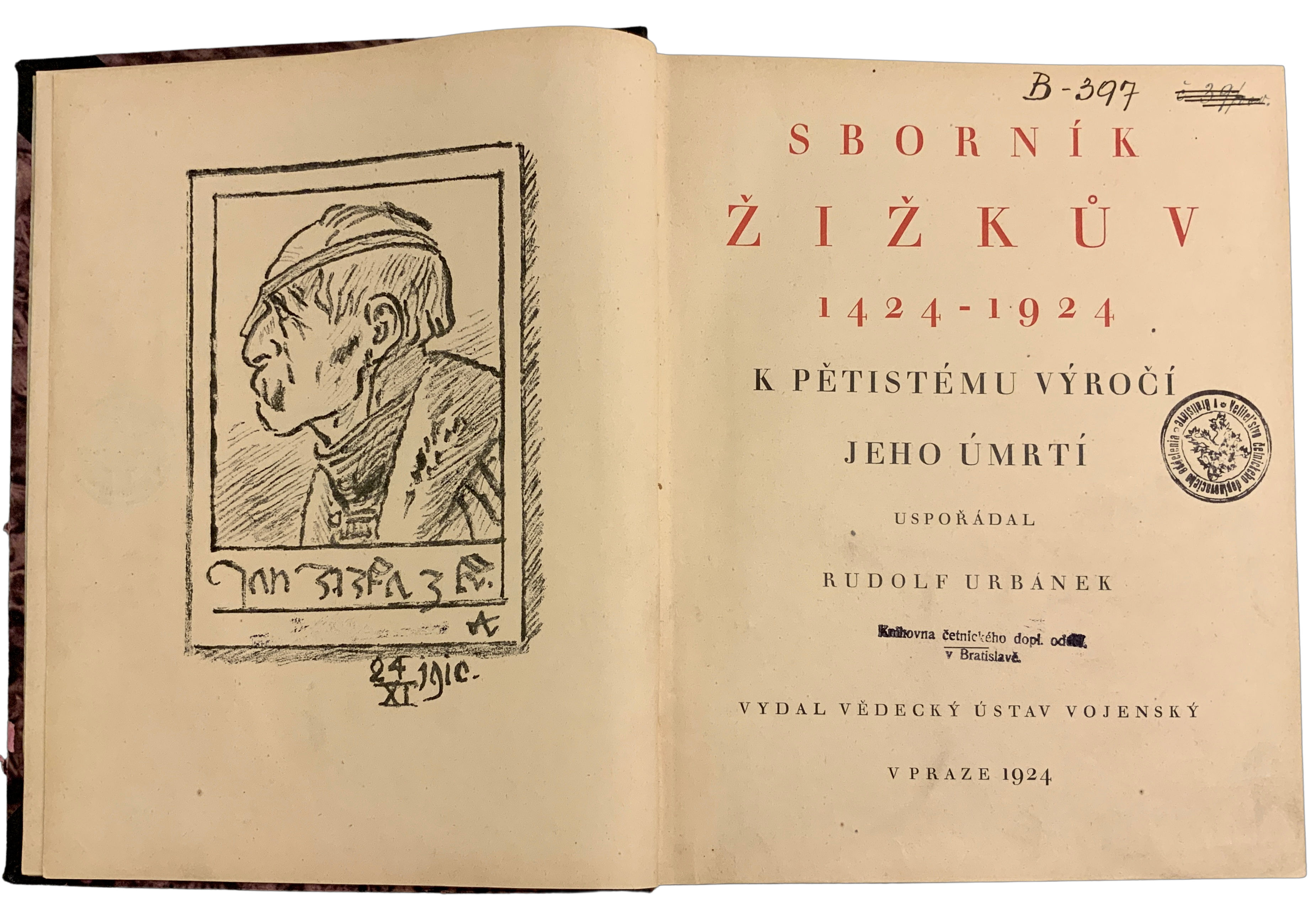 Sborník Žižkův 1424 - 1924