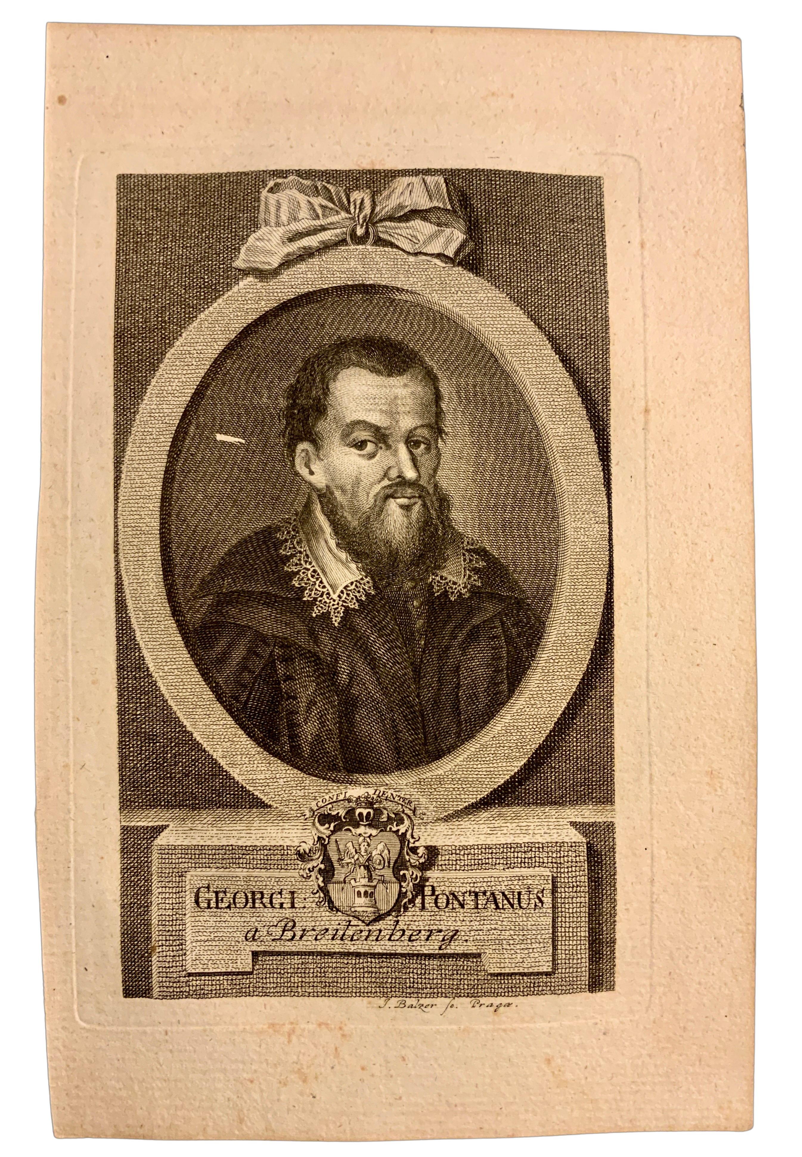 Jiří Barthold Pontanus z Breitenberka  (1550-1614)  