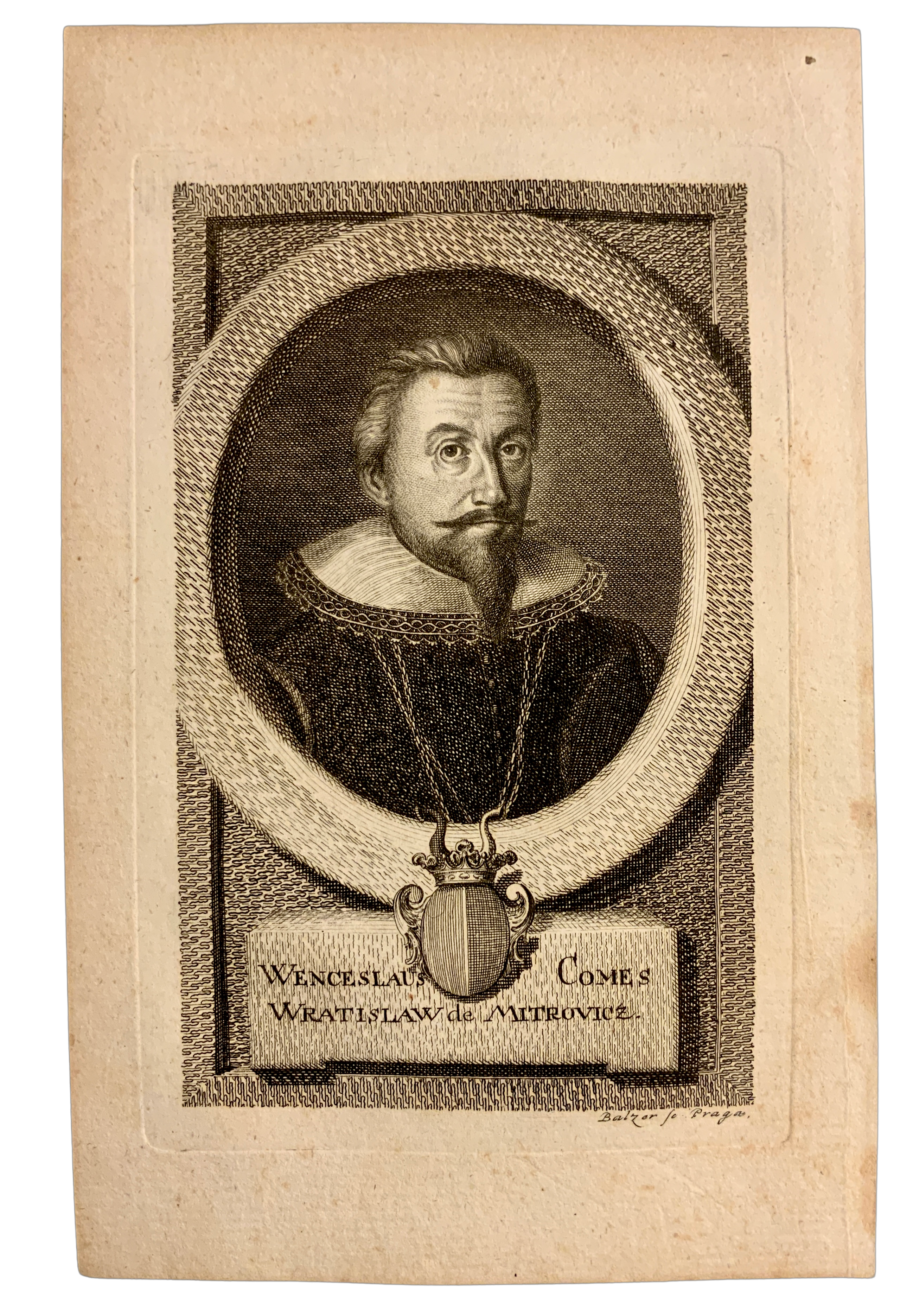 Jan Václav Vratislav z Mitrovic  (1670 - 1712)  