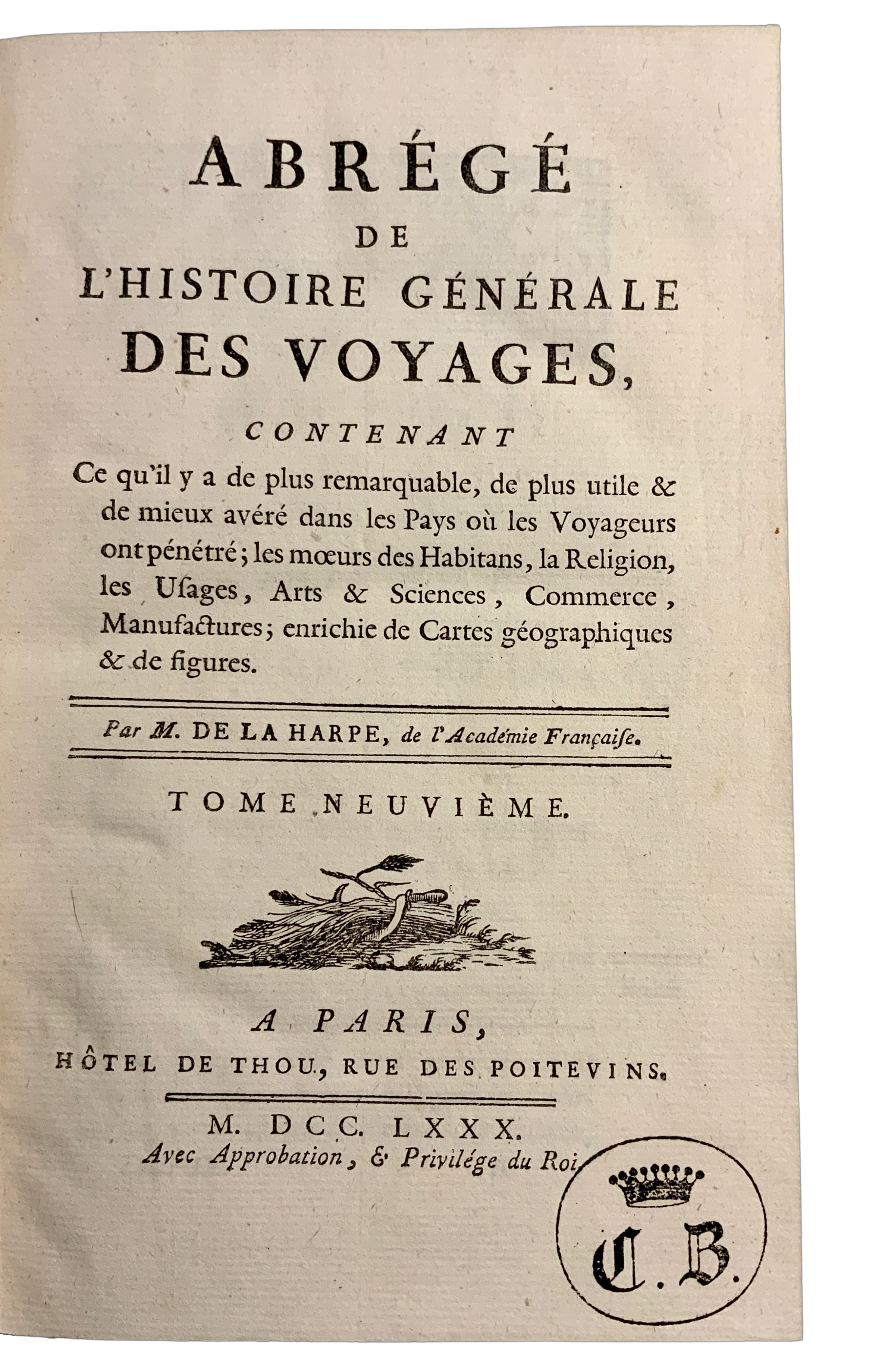 Cesta na Sibír a do Japonska - Abrége de l´histoire générale des voyages, (Zväzok 9)