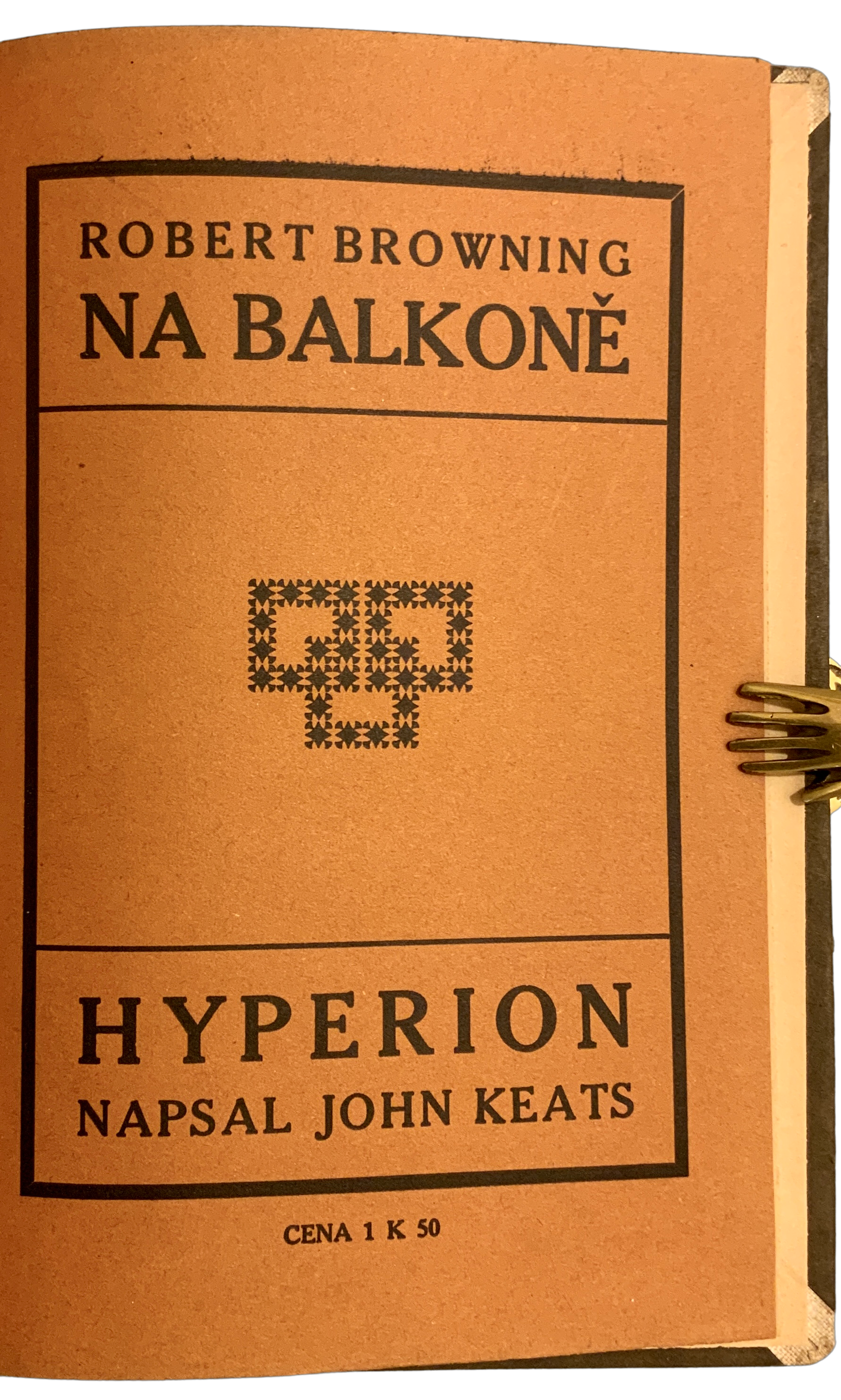 Na balkóně. (Divadelná hra) - Hyperion (Báseň)