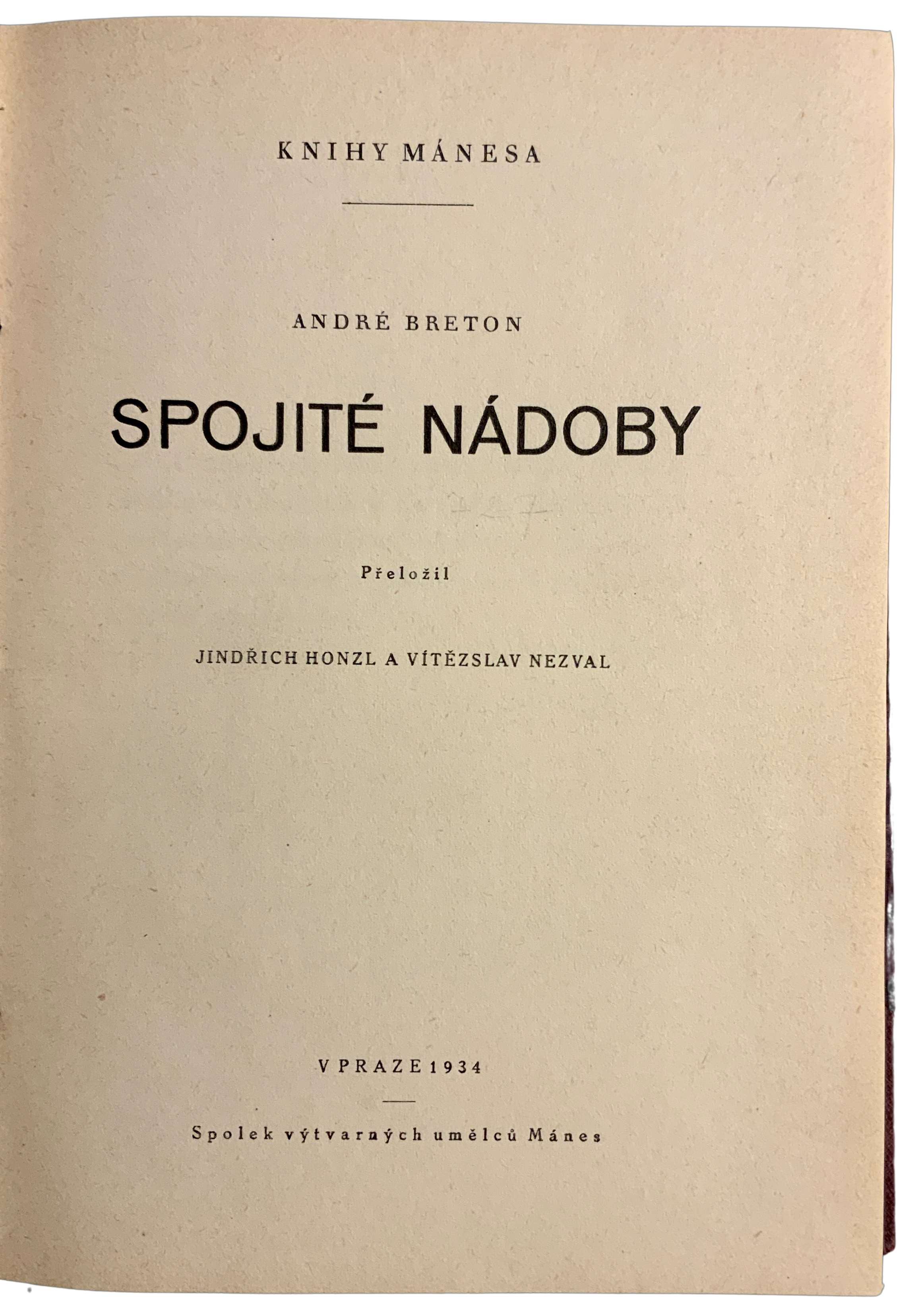Spojité nádoby  (Základné dielo surrealizmu)