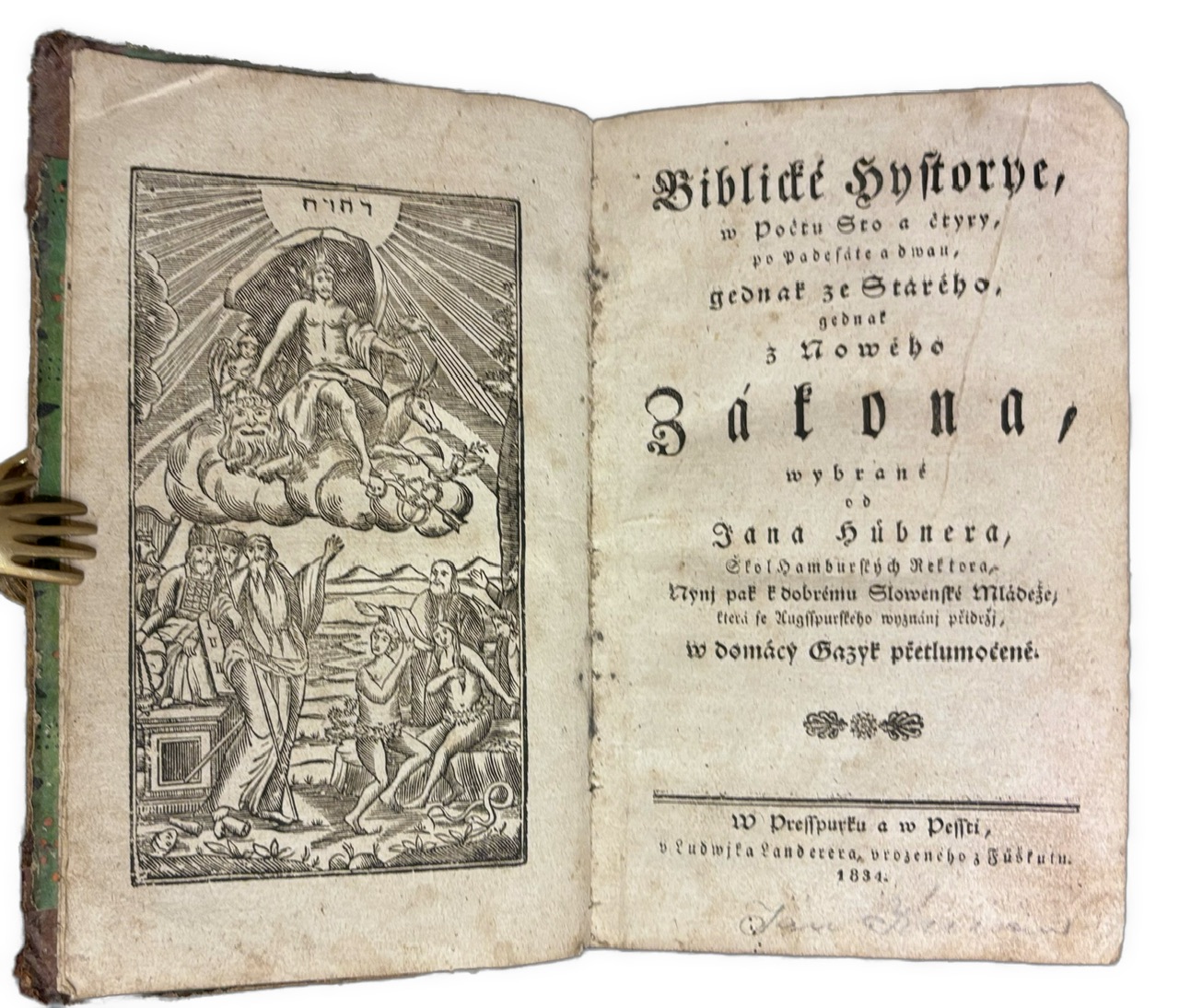 Biblické Hystorye, w Počtu Sto a čtyry : Po Padesáte a dwau, gednak ze Starého, gednak z Nowého Zákona