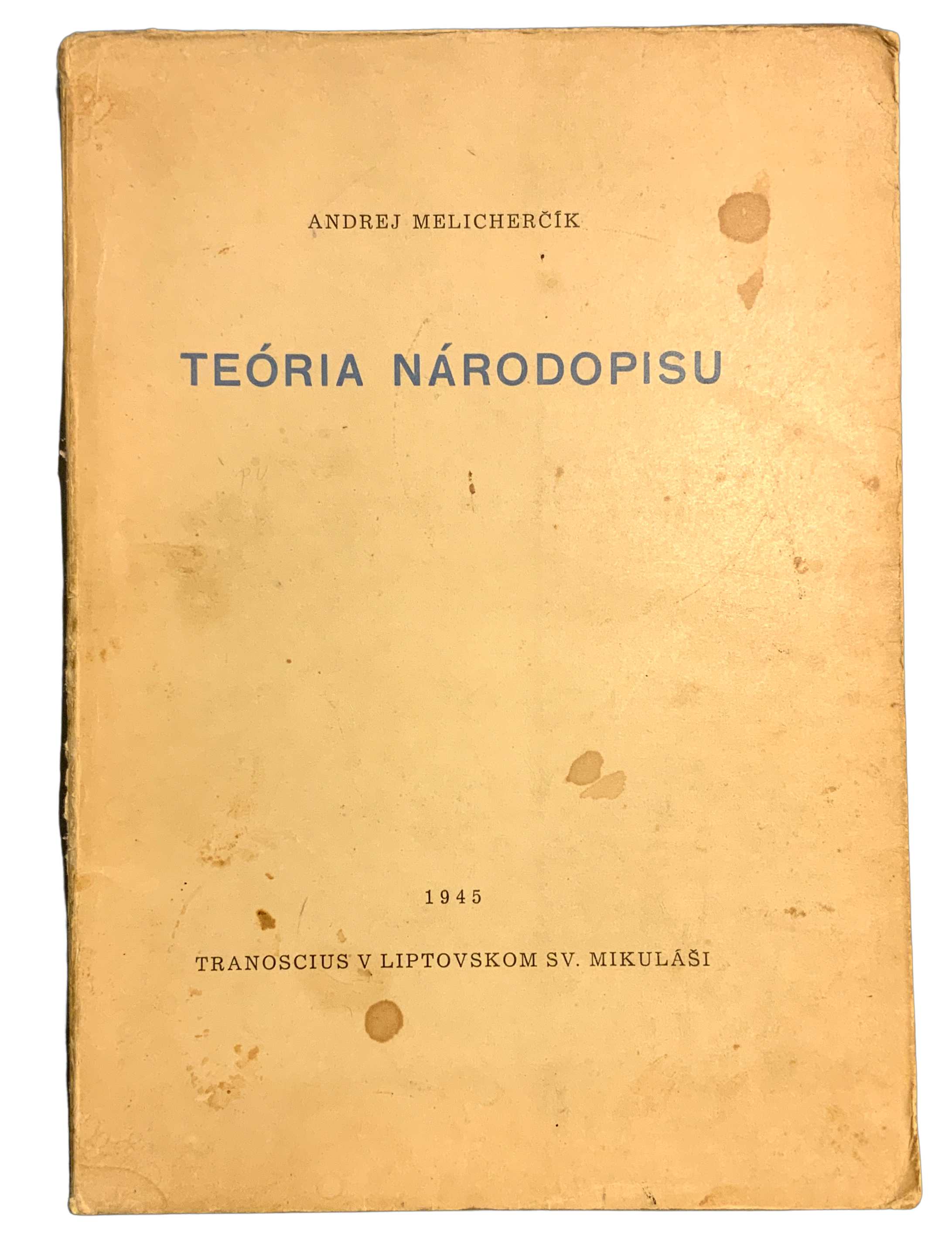 Teória národopisu
