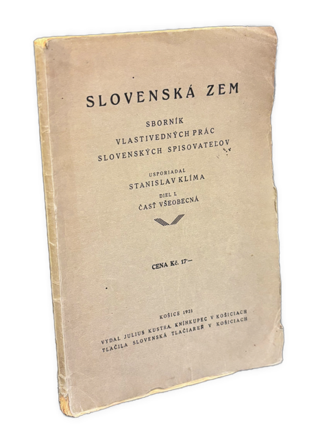 Slovenská zem. Sborník vlastivedných prác slovenských spisovateľov