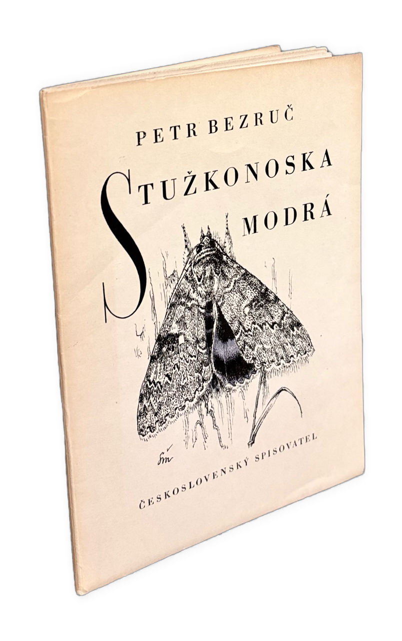 Stužkonoska modrá - PODPIS AUTORA