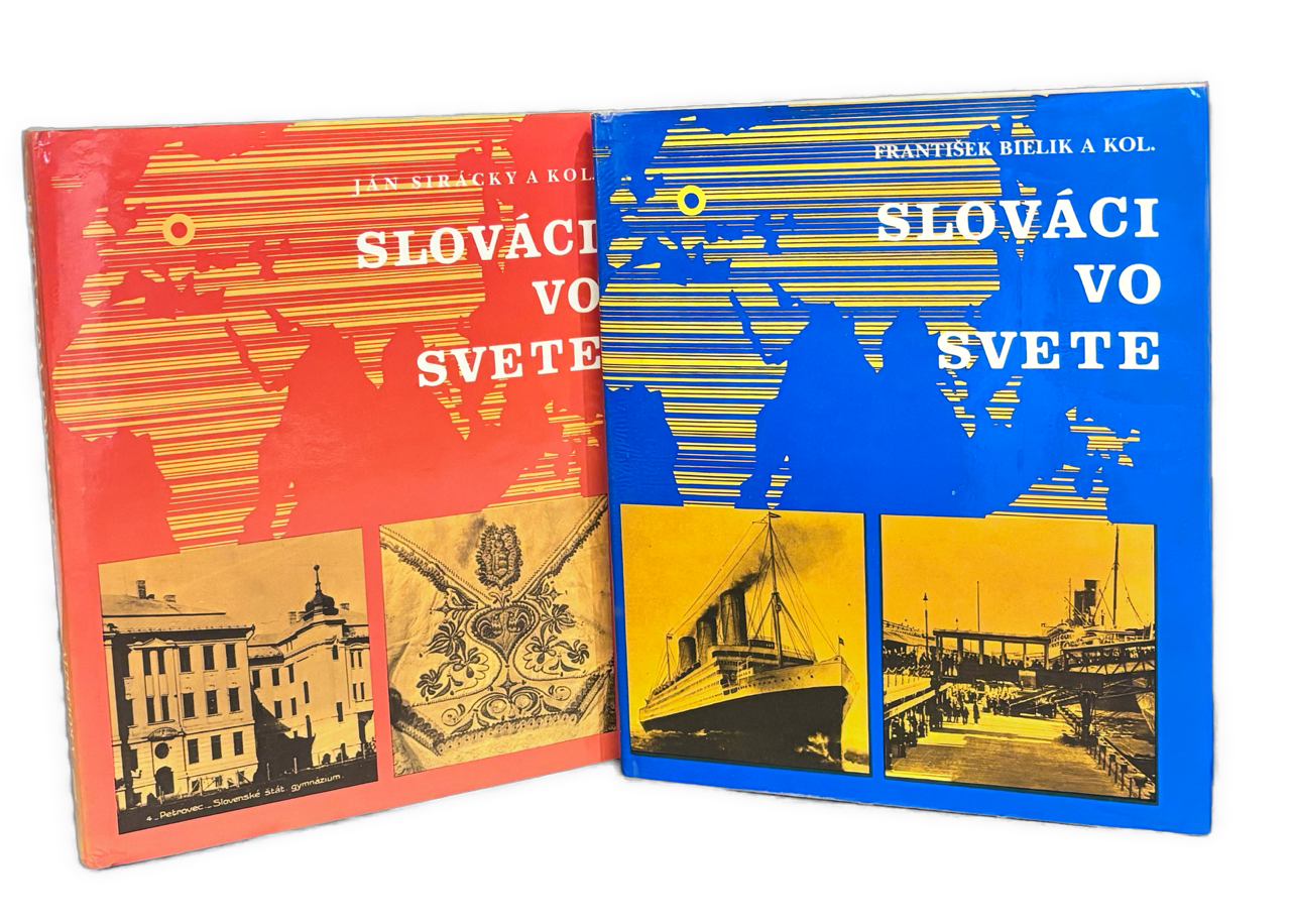 Slováci vo svete I.-II. (komplet) - PODPIS AUTOROV