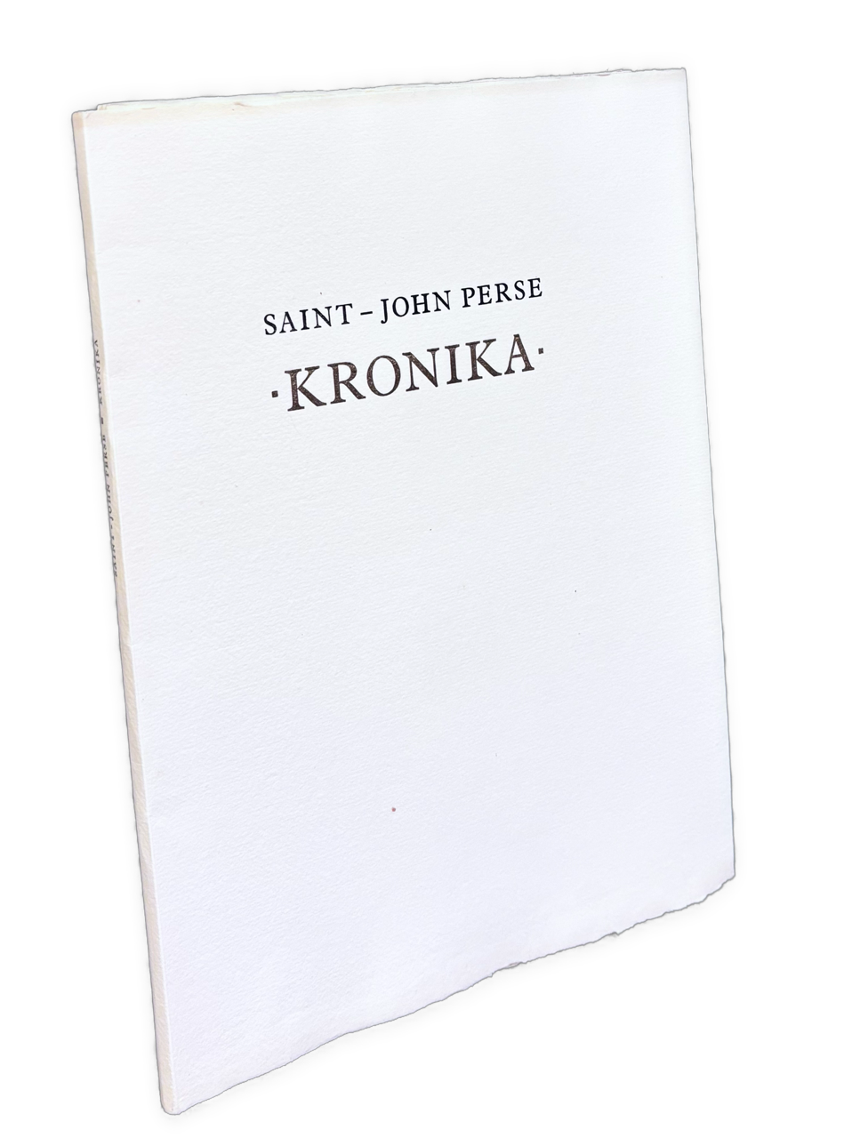 Kronika - BIBLIOFILSKÉ VYDANIE - signovaná grafika