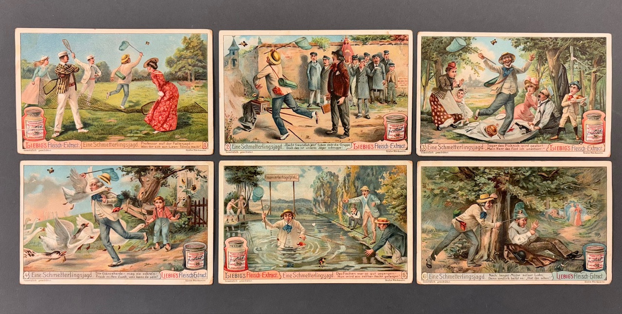 Werbekarten - Reklamné kartičky -  Liebig Company´s Fleisch Extract