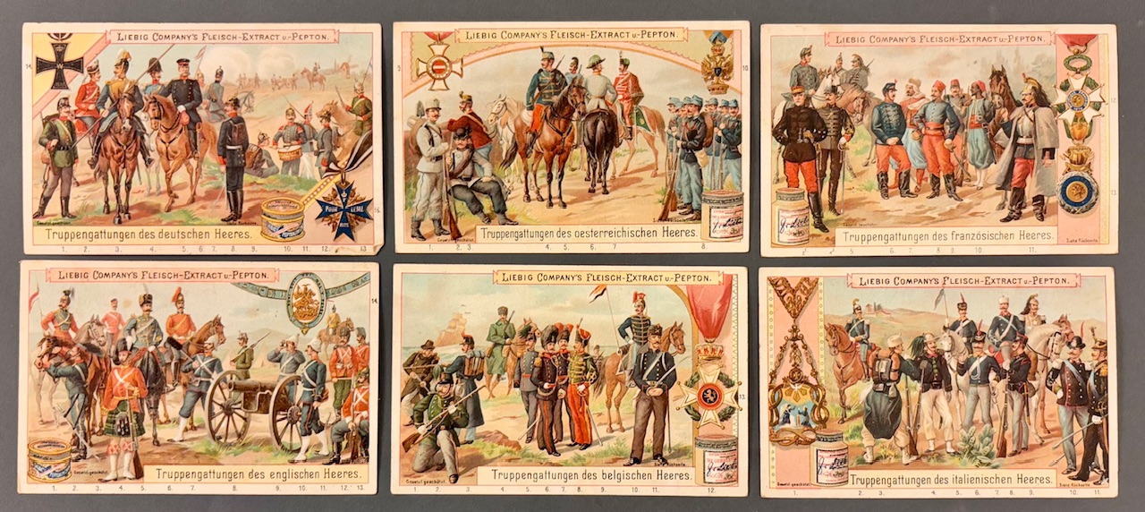 Werbekarten - Reklamné kartičky -  Liebig Company´s Fleisch Extract