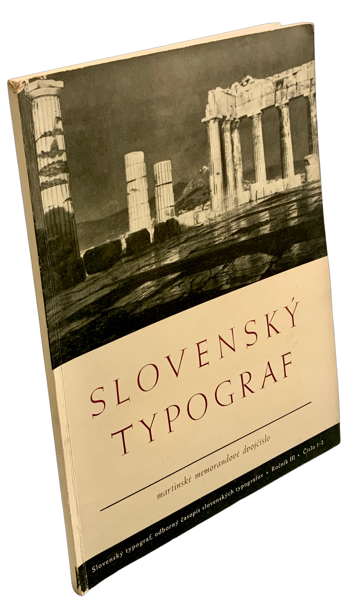 Slovenský typograf. Odborný časopis slovenských typografov. 1941