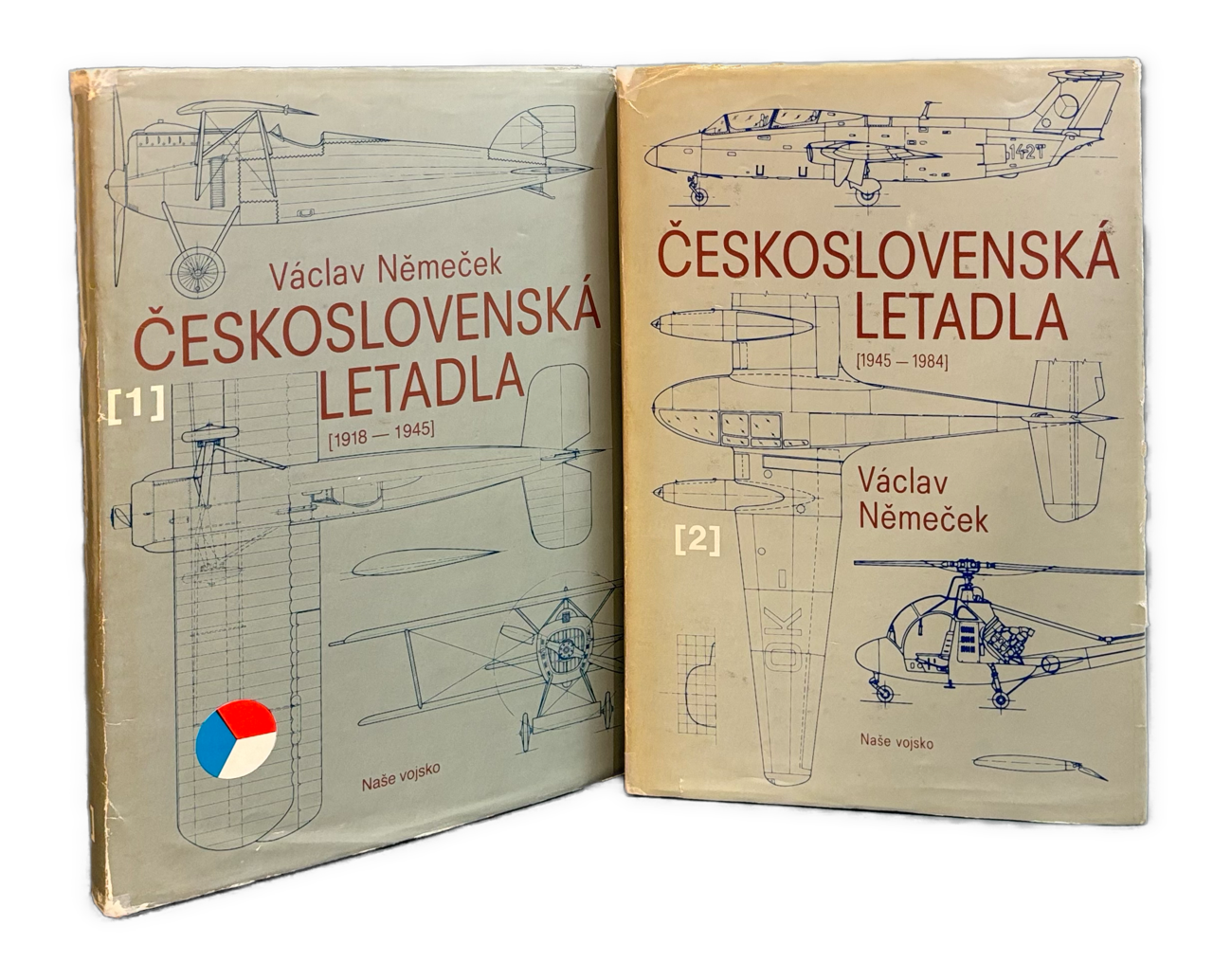 Československá letadla I.-II. (komplet)