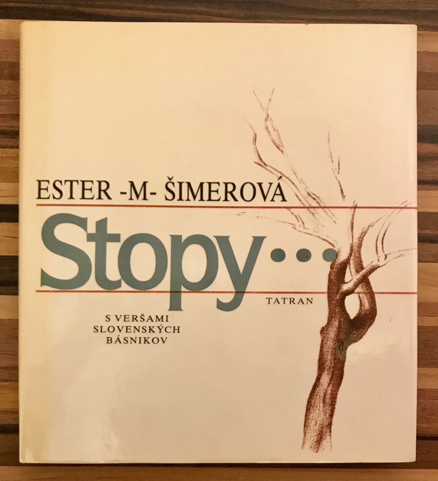 Stopy. Ester M. Šimerová s veršami slovenských básnikov