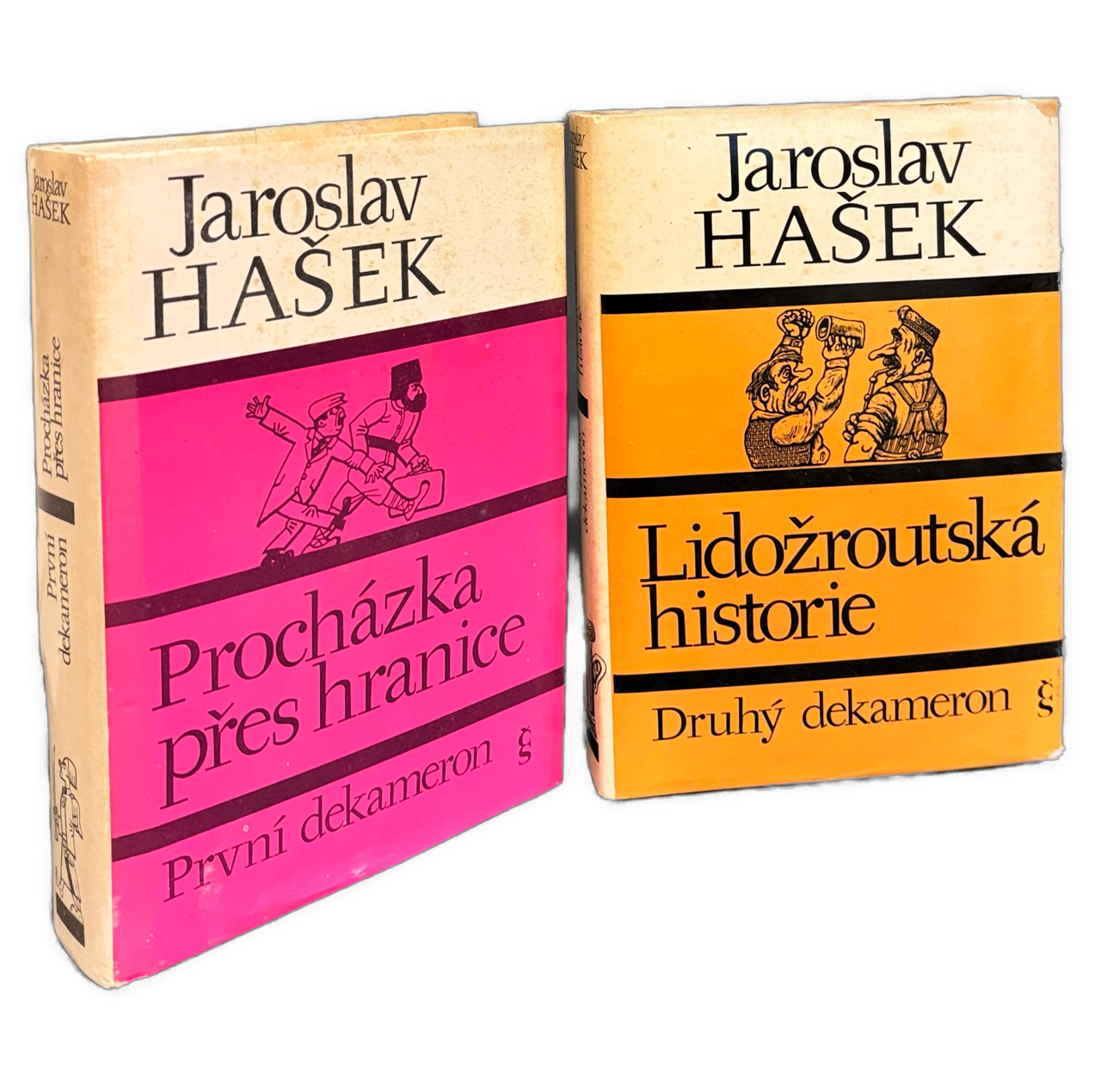 První dekameron:  Procházka přes hranice. Druhý dekameron: Lidožroutská historie. 2 zväzky