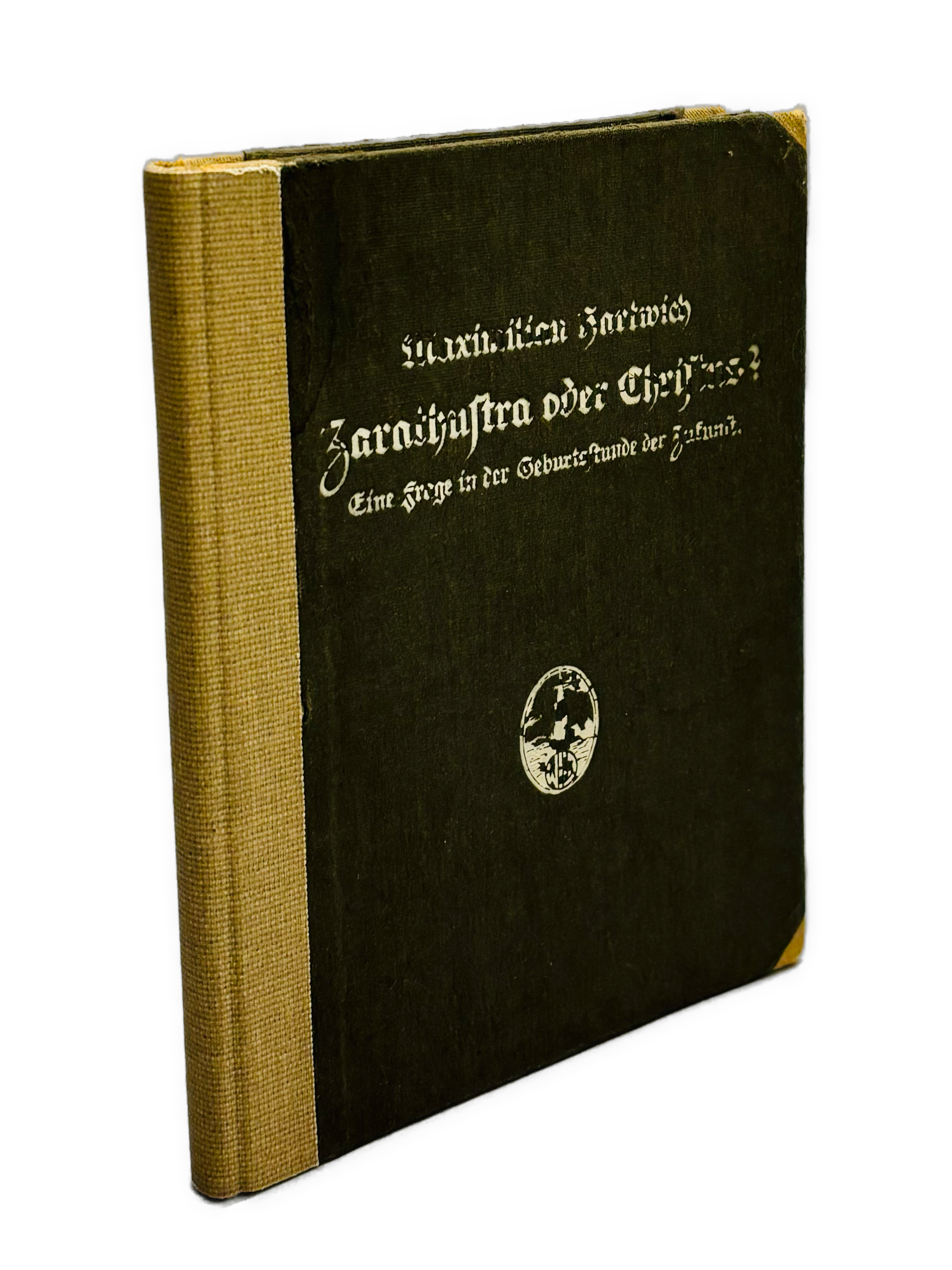 Zarathustra oder Christus. Eine Frage in der Geburtsstunde der Zukunft - WIDMUNG DES AUTORS