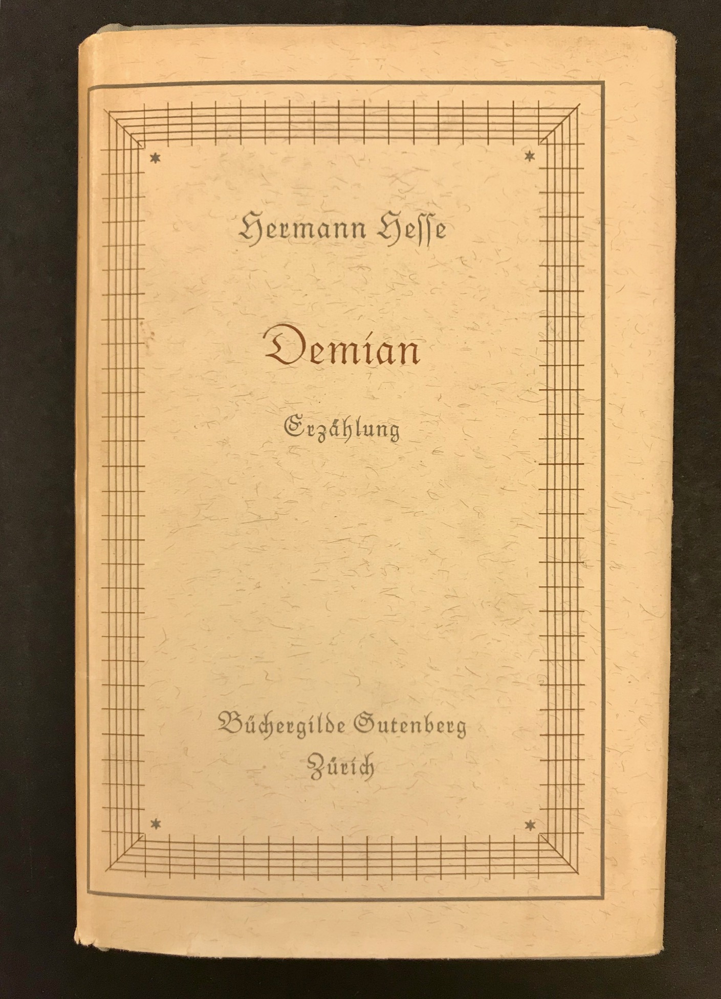 Demian. Die Geschichte von Emil Sinclairs Jugend