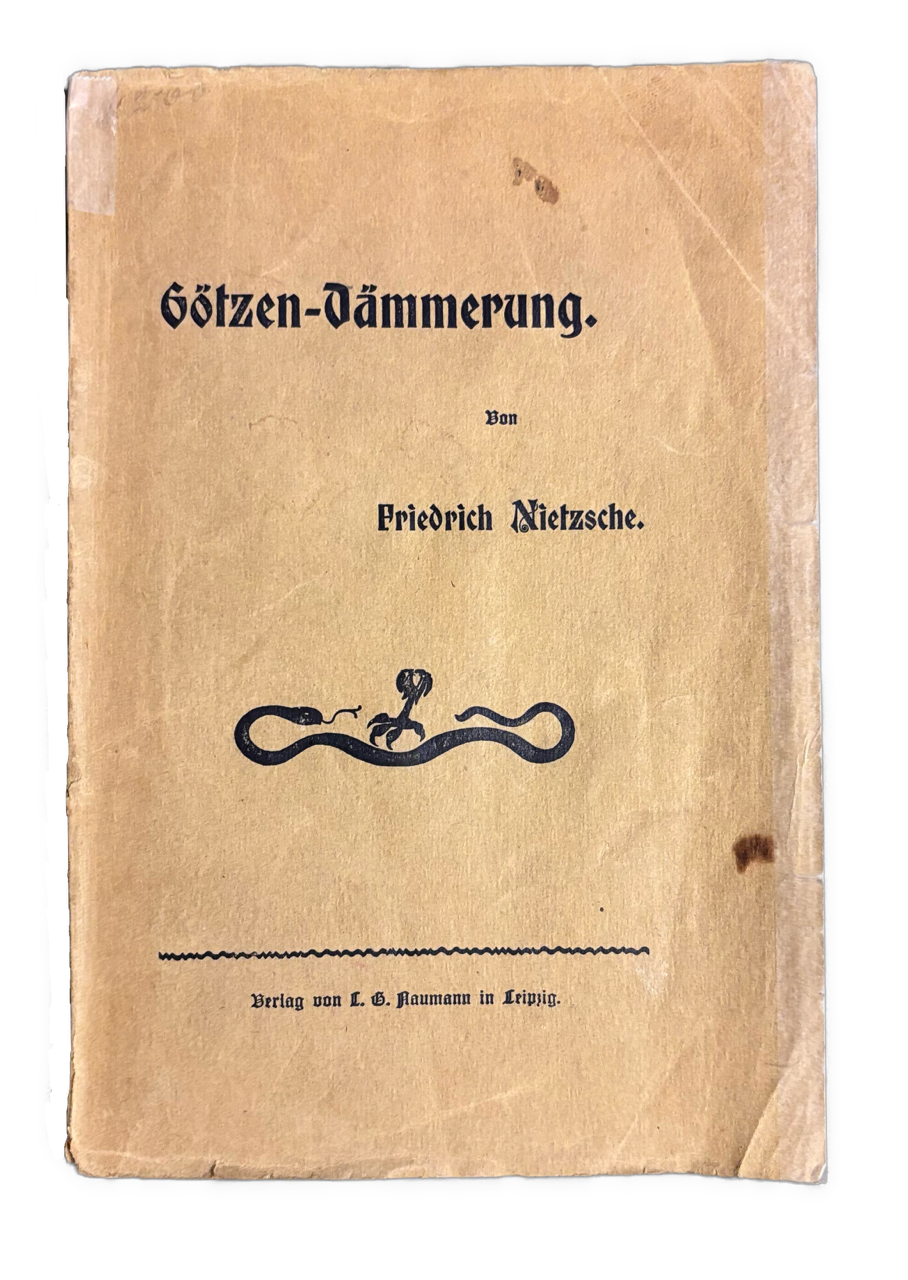 Götzen Dämmerung. Wie man mit dem Hammer philosophirt