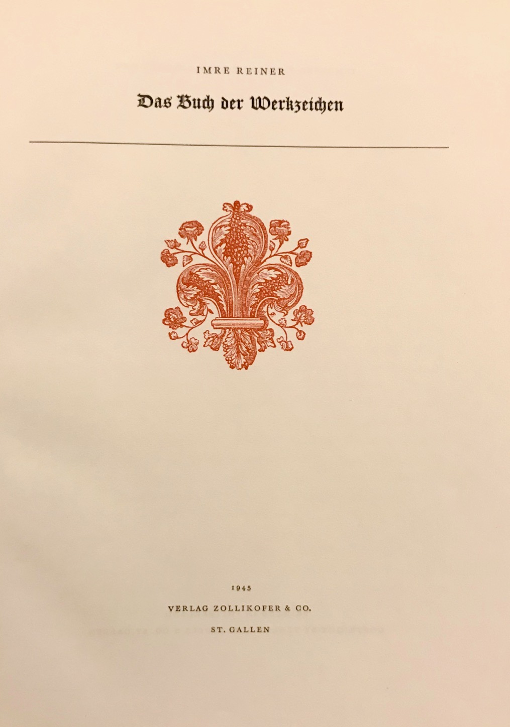 Das Buch der Werkzeichen verchiedenster Länder und Zeiten