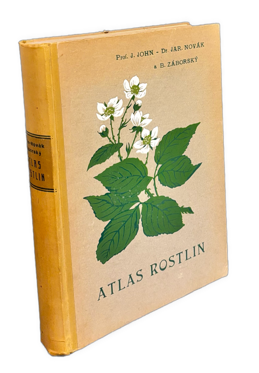 Atlas rostlin. 60 tabulí barvotiskových na kterých zobrazeno je 200 rostlin