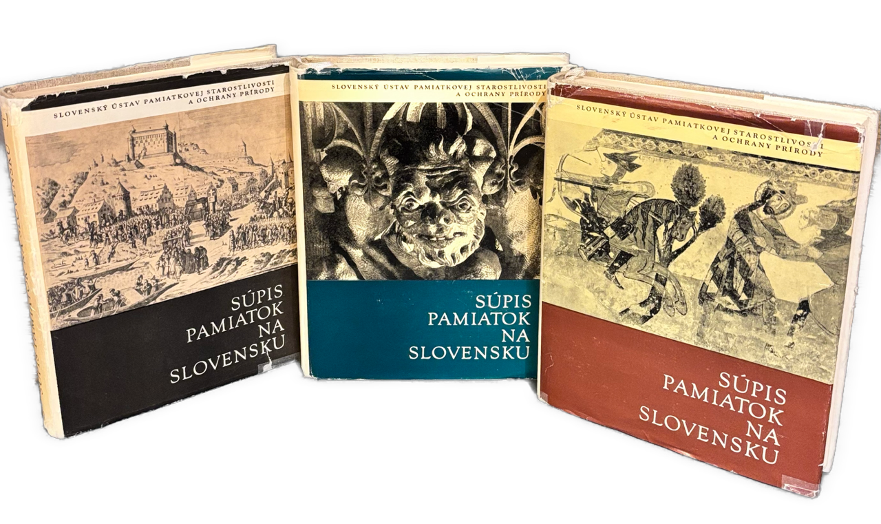 Súpis pamiatok na Slovensku 1967. I.-III. zv. (komplet)