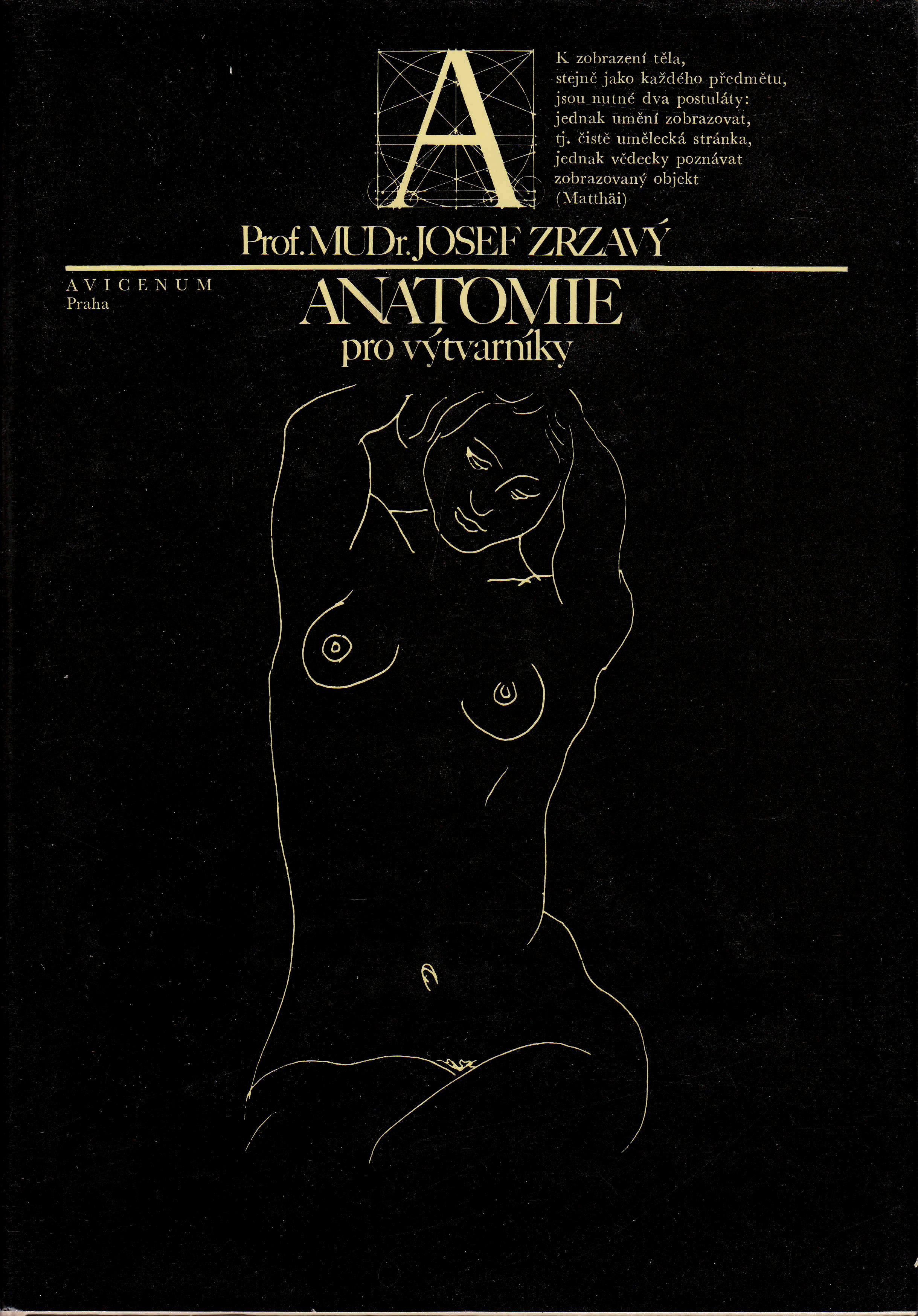 Anatomie pro výtvarníky - 1. VYDANIE