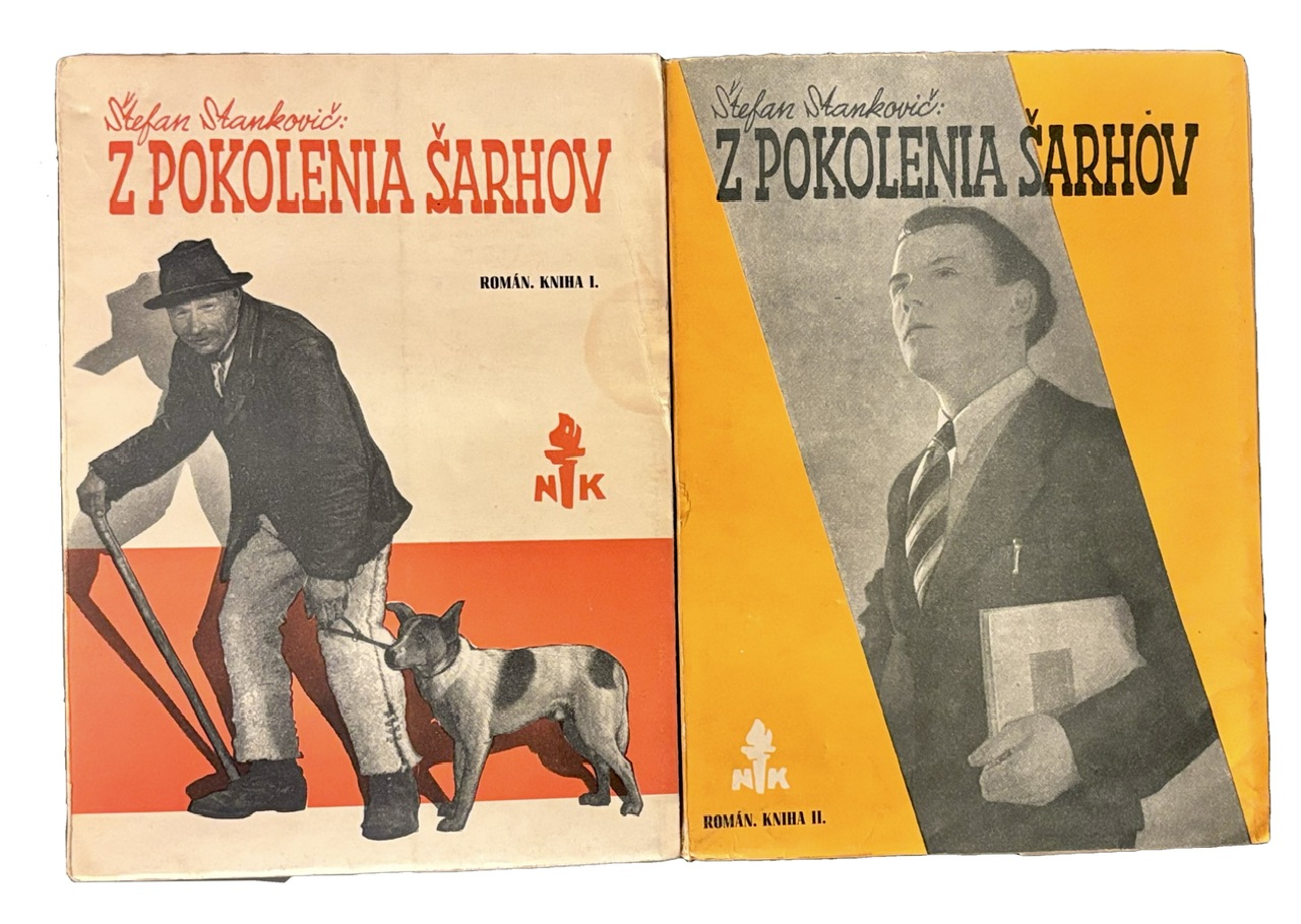 Z pokolenia šarhov I.-II. (komplet) - ORIGINÁLNE UMELECKÉ OBÁLKY