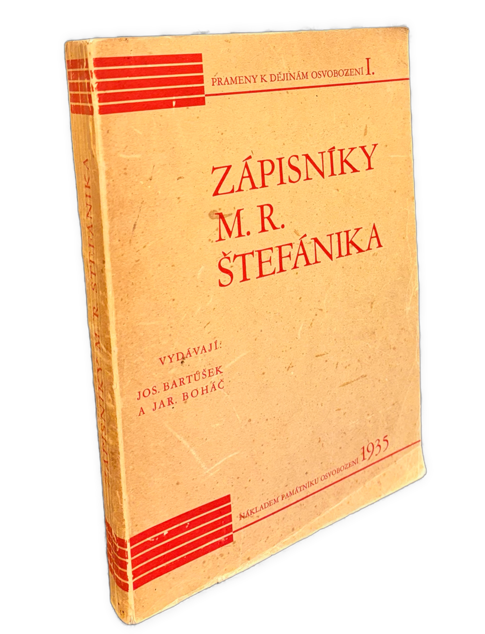 Zápisníky M. R. Štefánika (1. súborné vydanie)