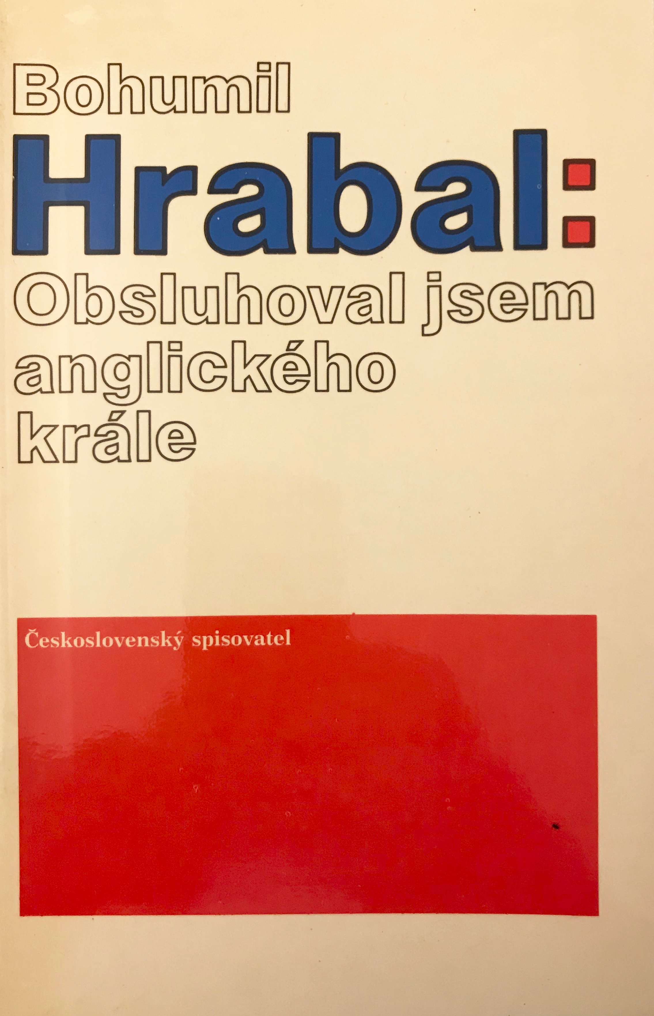 Obsluhoval jsem anglického krále