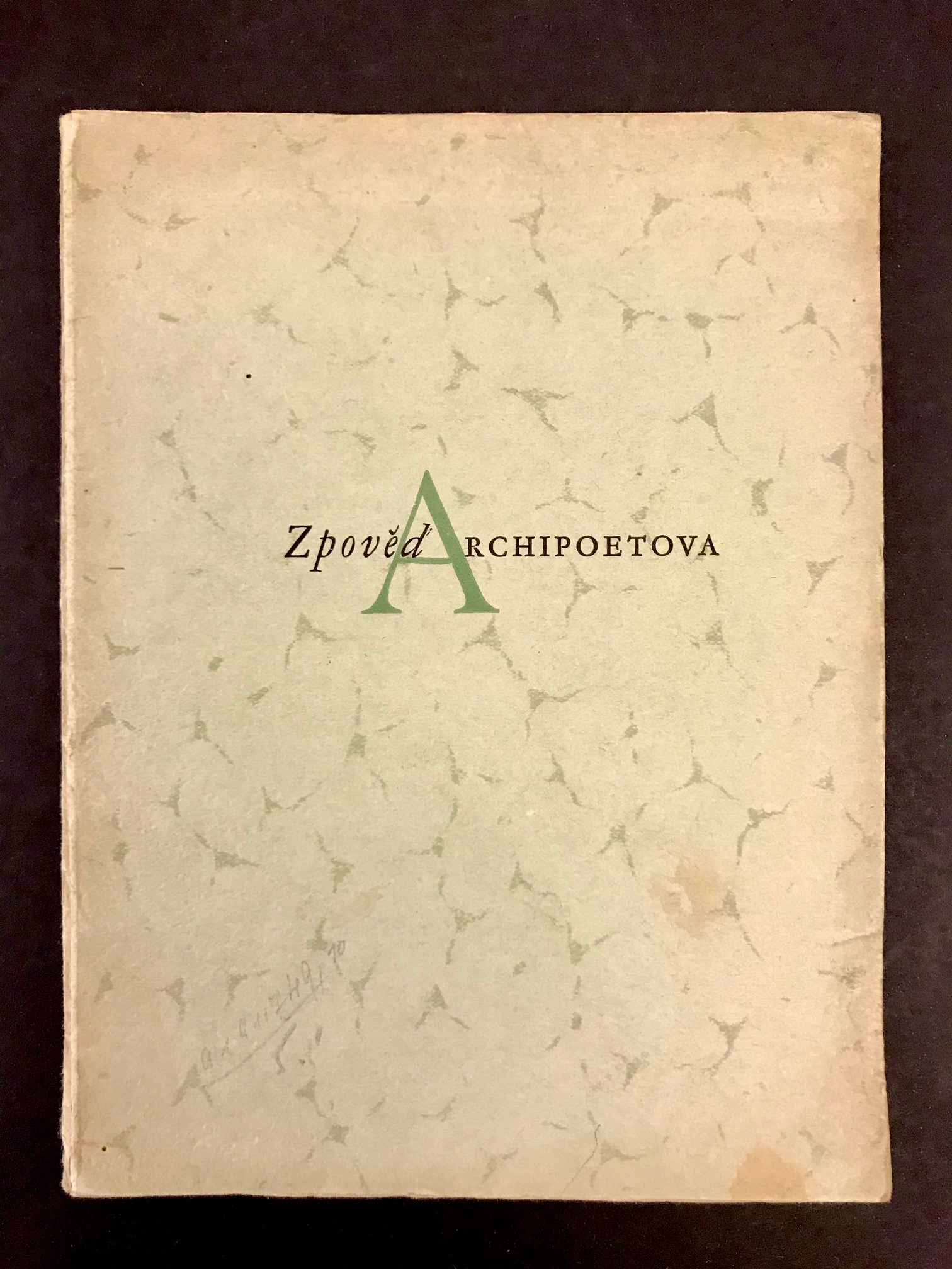 Zpoveď Archipoetova z Carmina Burana