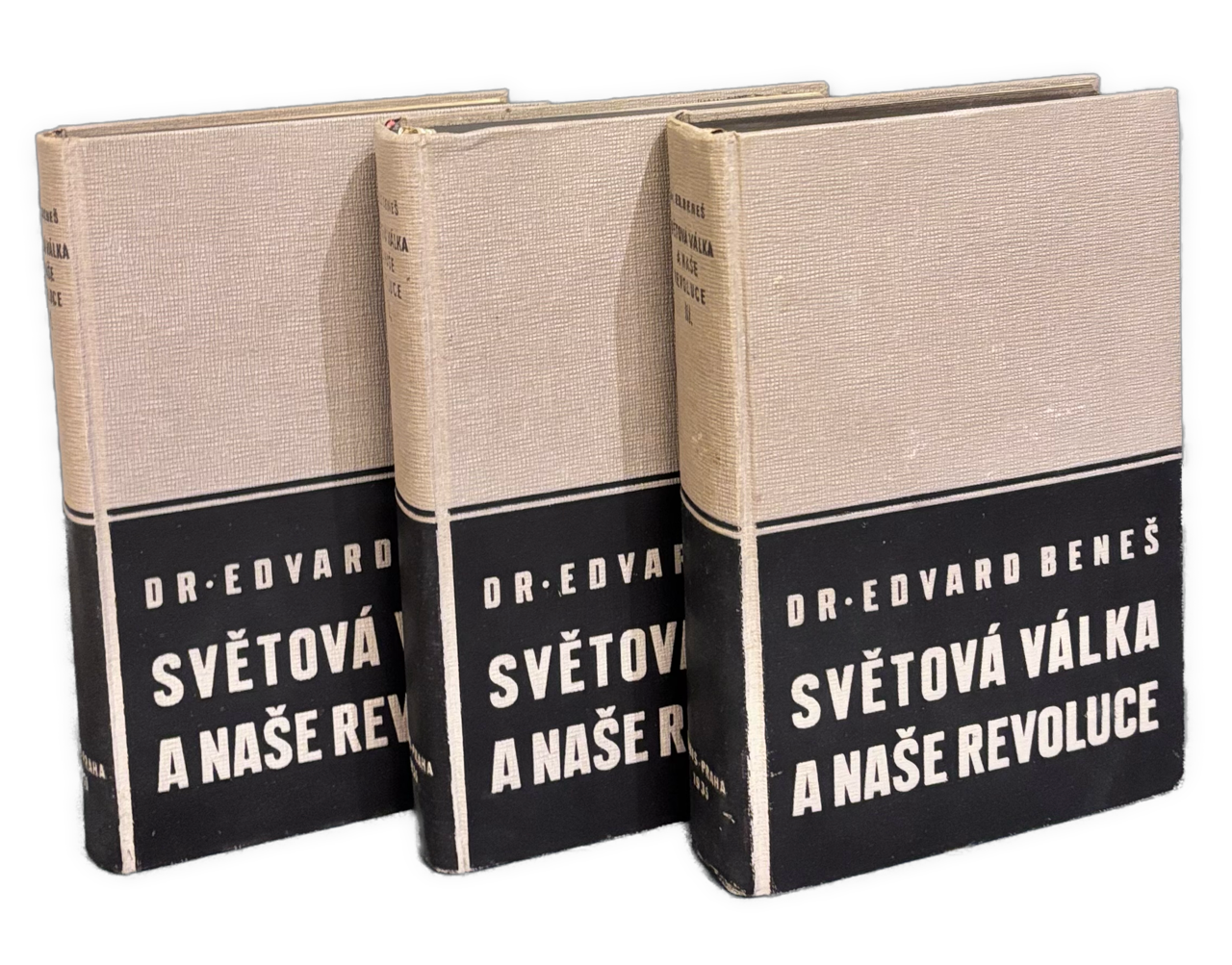 Světová válka a naše revoluce I.-III. (komplet)