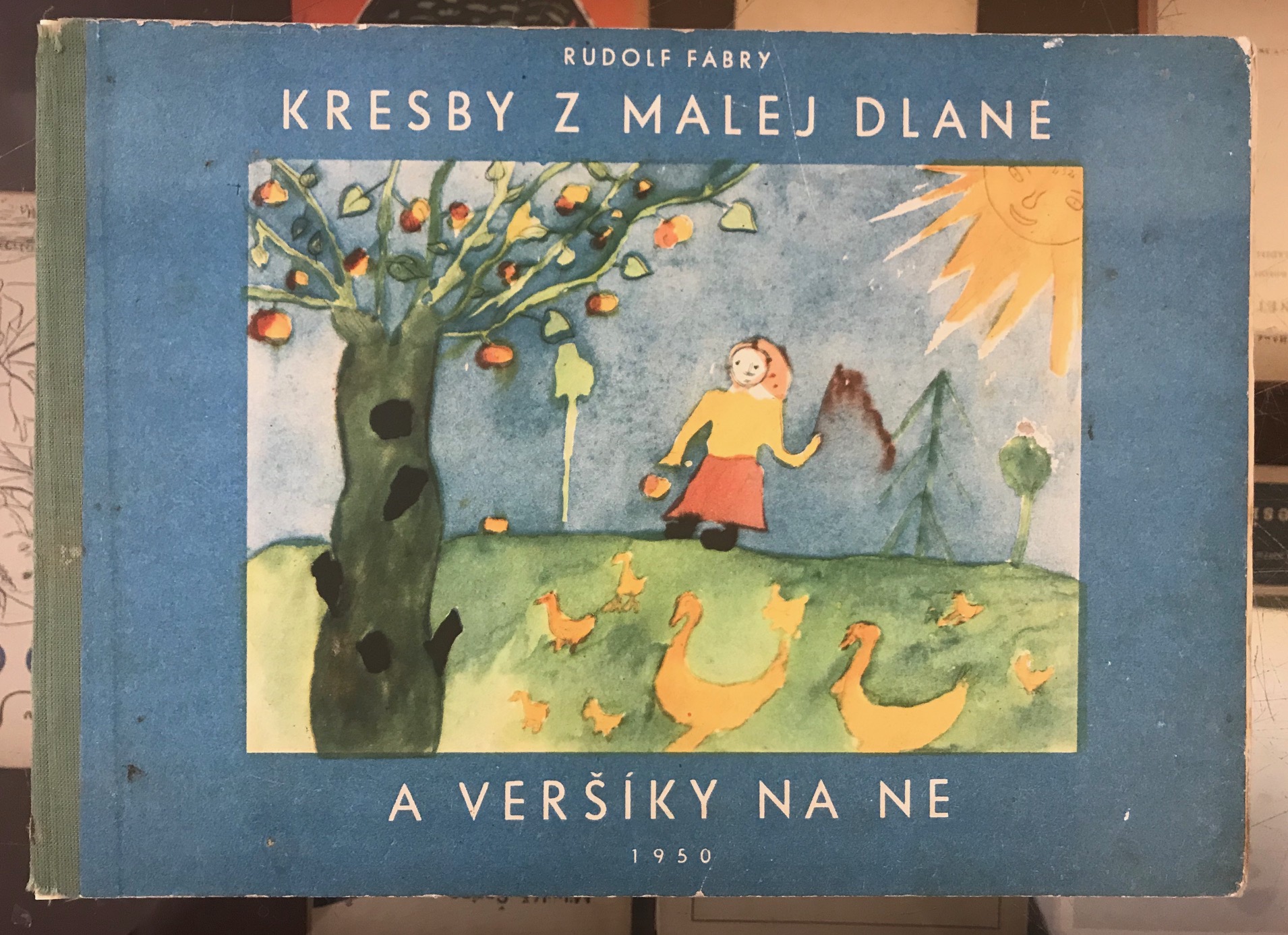 Kresby z malej dlane a veršíky na ne