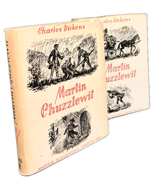 Martin Chuzzlewit. I.- II. zv. (komplet) - 1. VYDANIE